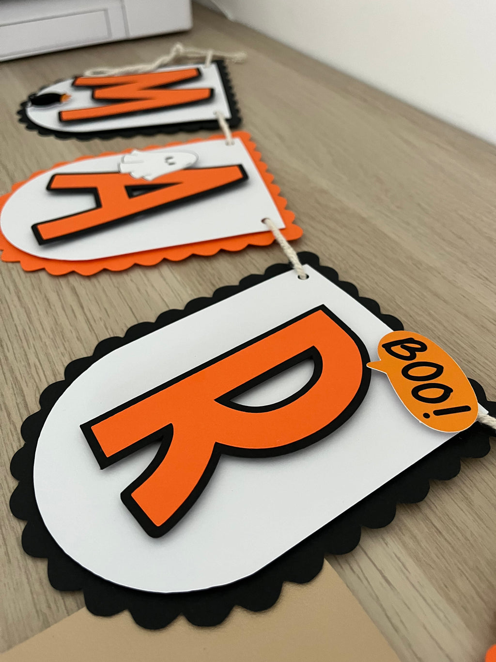 Halloween | Bandeirola nome