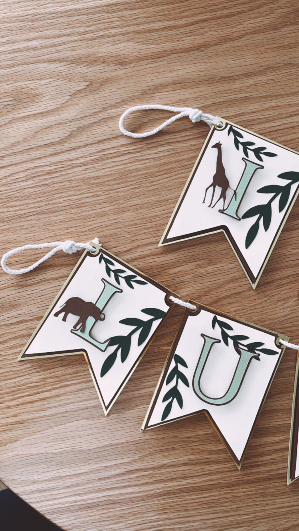 Animal print | Bandeirola nome