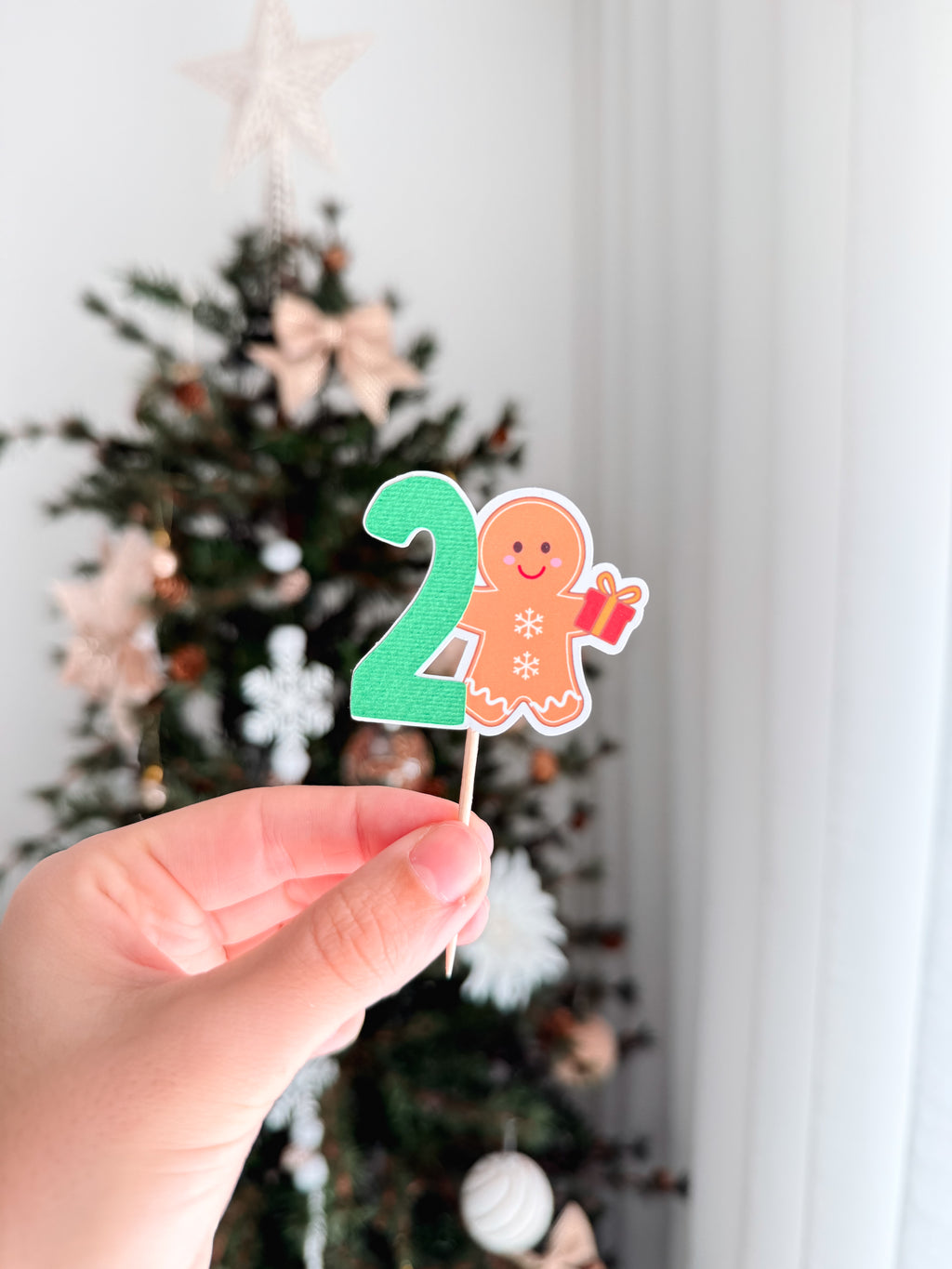 Gingerbread 2 | mini toppers tema