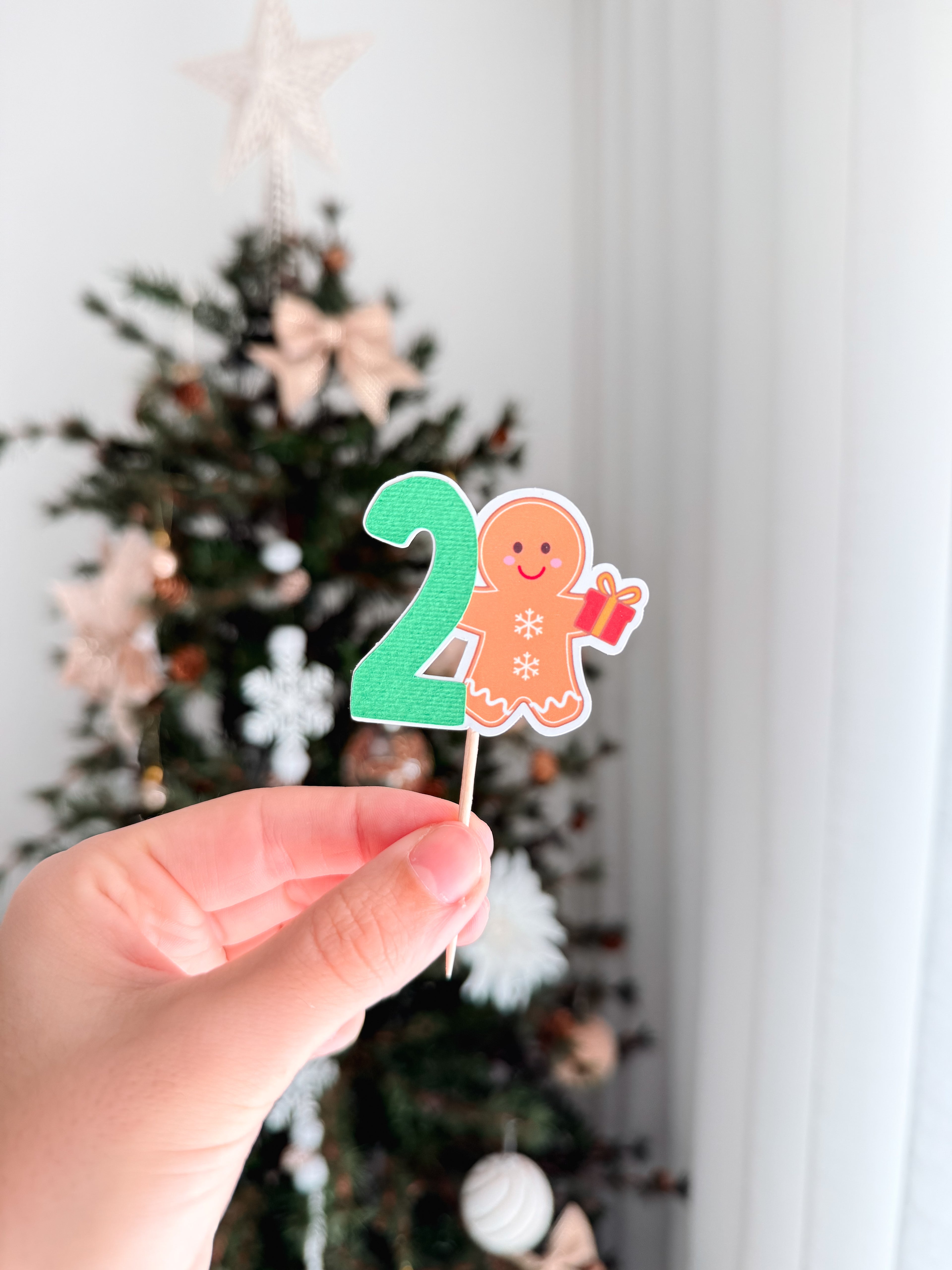 Gingerbread 2 | mini toppers tema