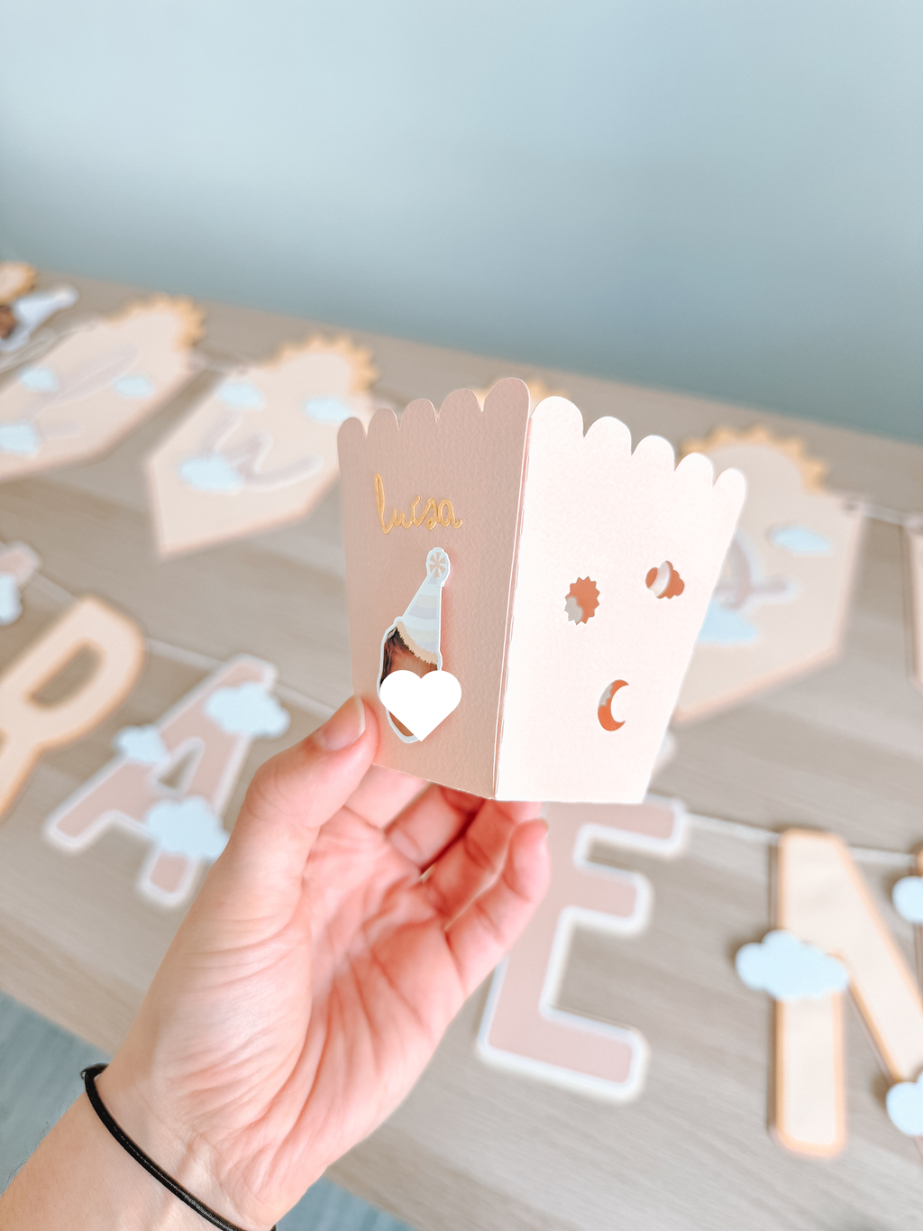 Volta ao sol rosa | Caixas de pipocas