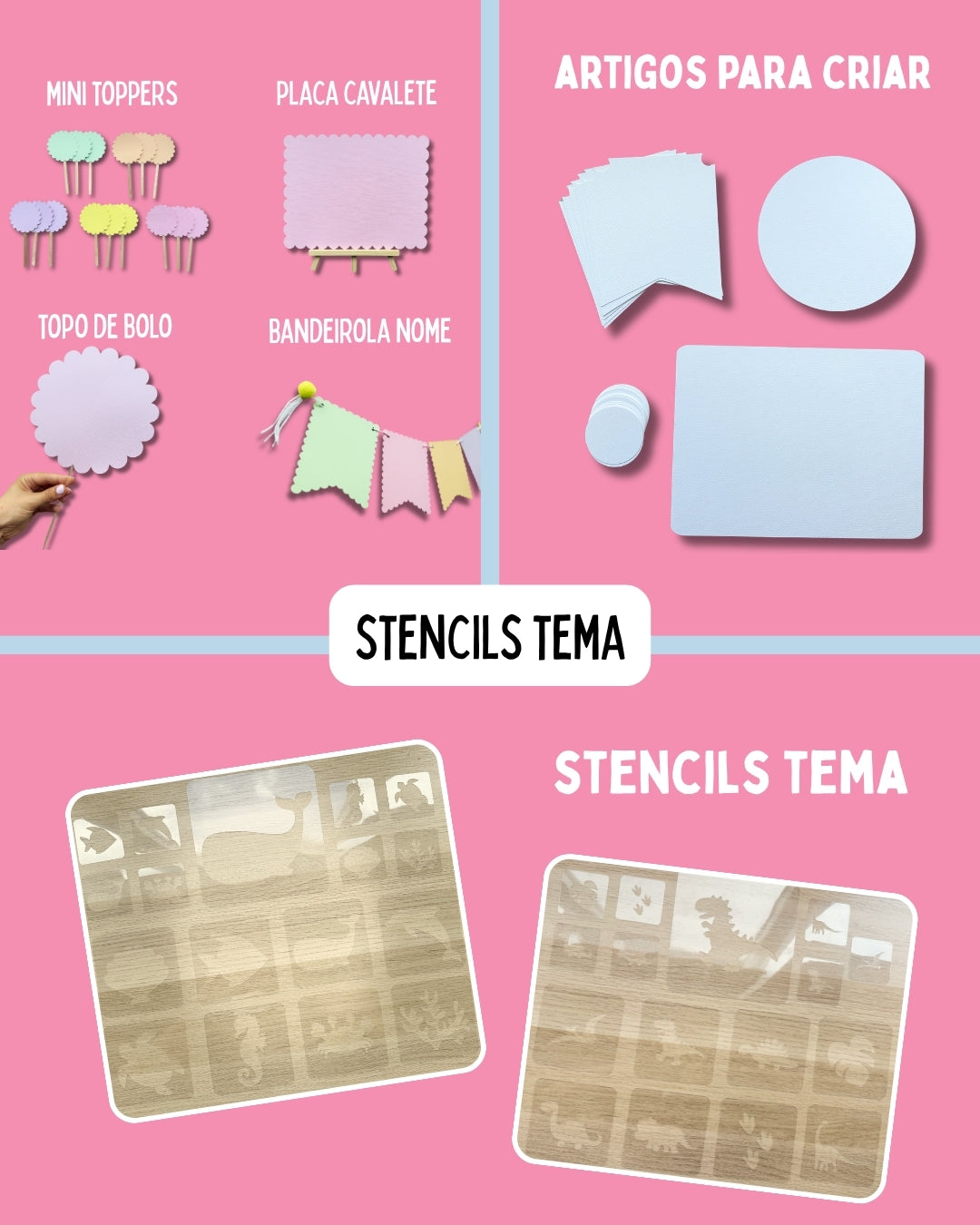 BIG A BE - stencils