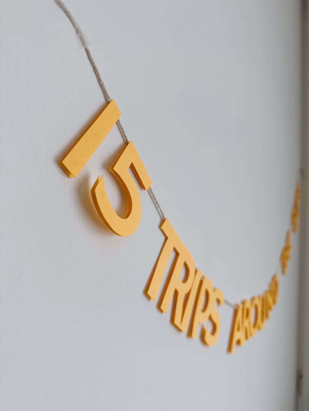 Sol x Trips | Bandeirola frase