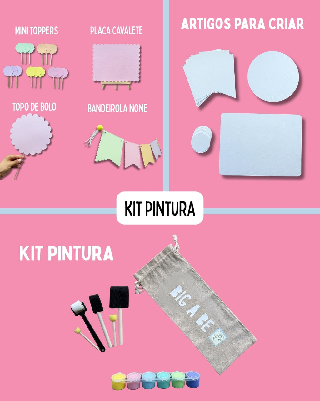 BIG A BE - kit pintura