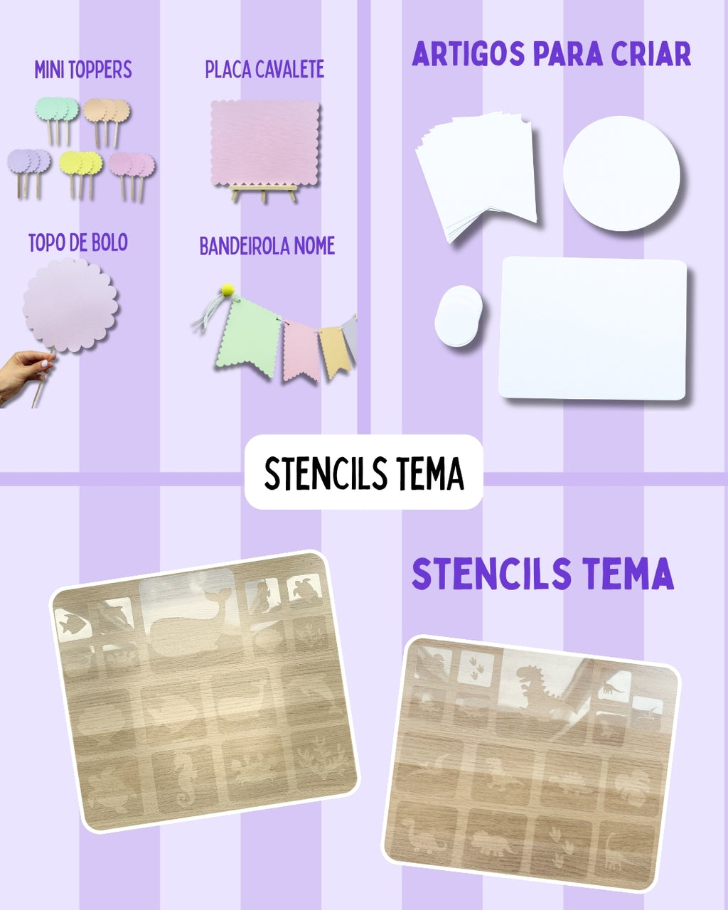BIG A BE - stencils