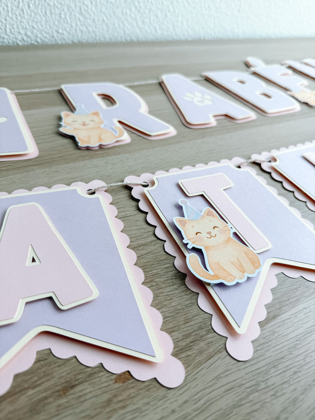 Gatinhos | Bandeirola nome