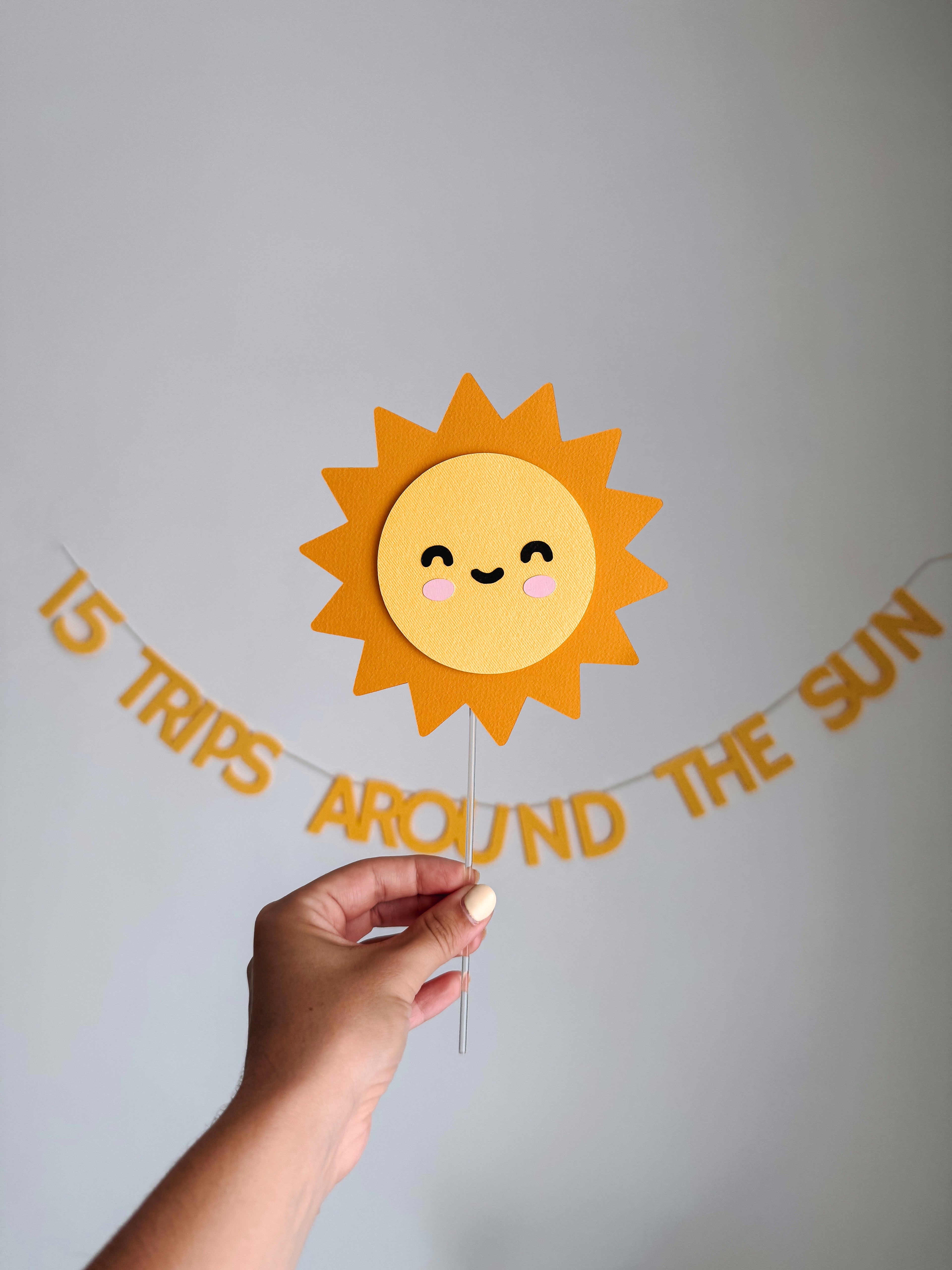 Sol x Trips | Topo de bolo simples