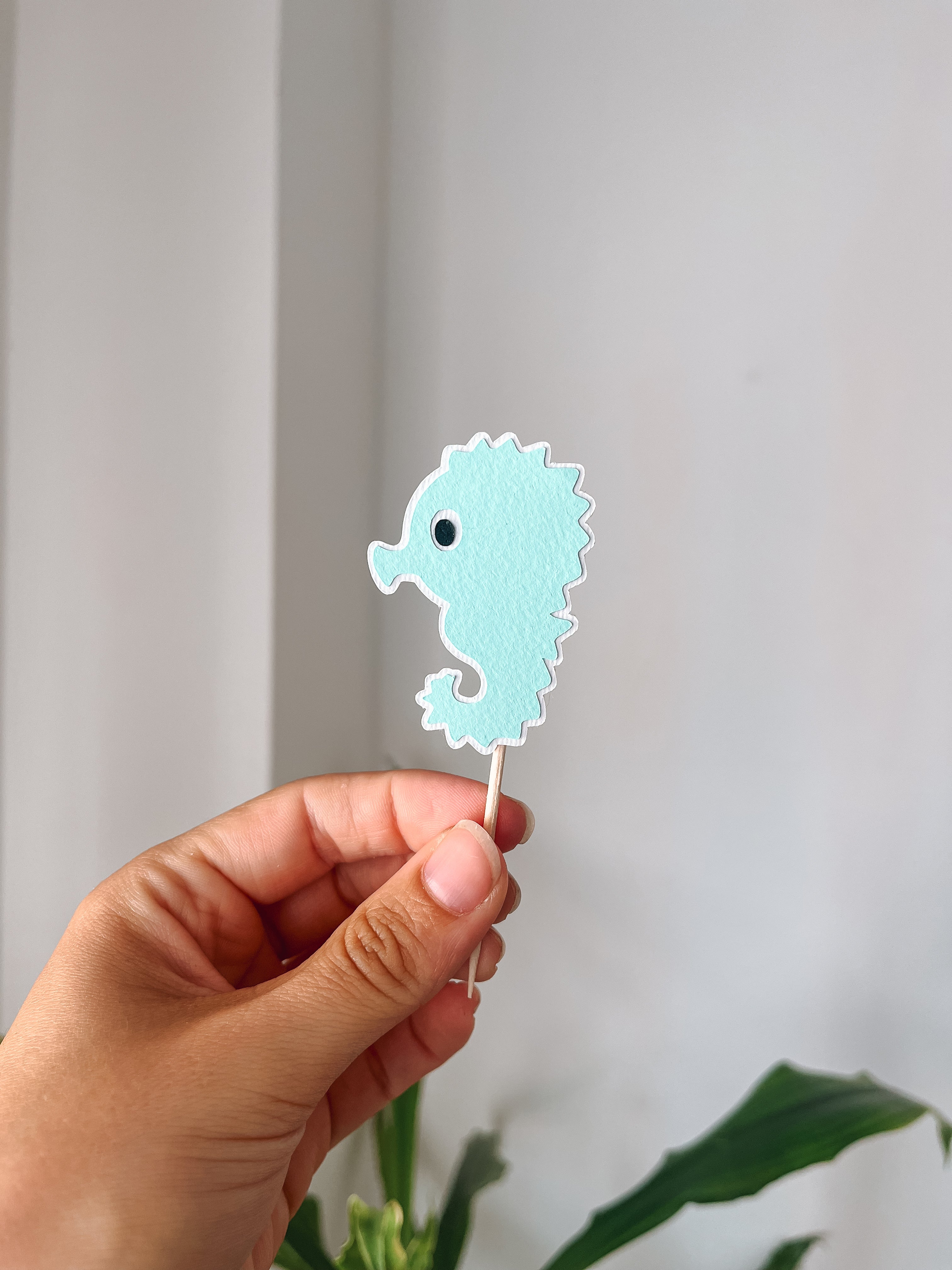 Fundo do mar | Mini toppers tema