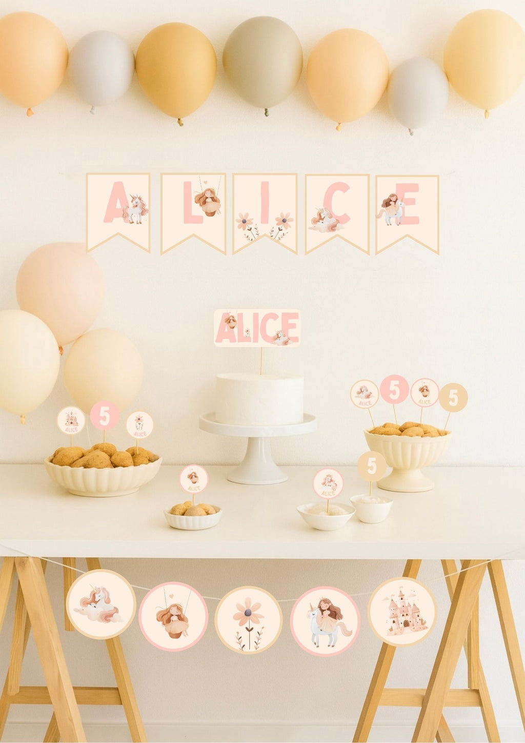 Fadas e unicórnios | Kit digital