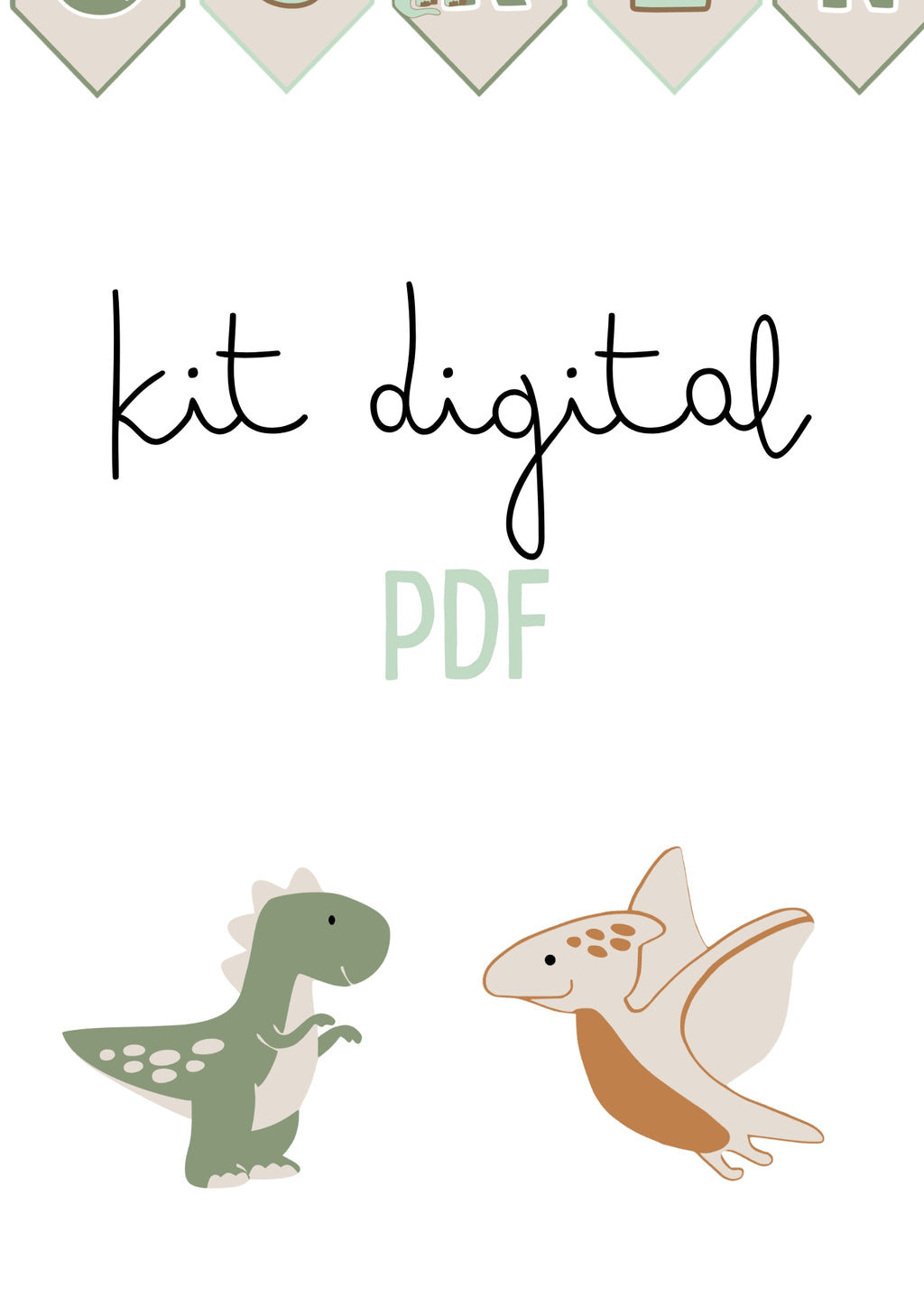 Dinossauros - KIT DIGITAL (PDF)