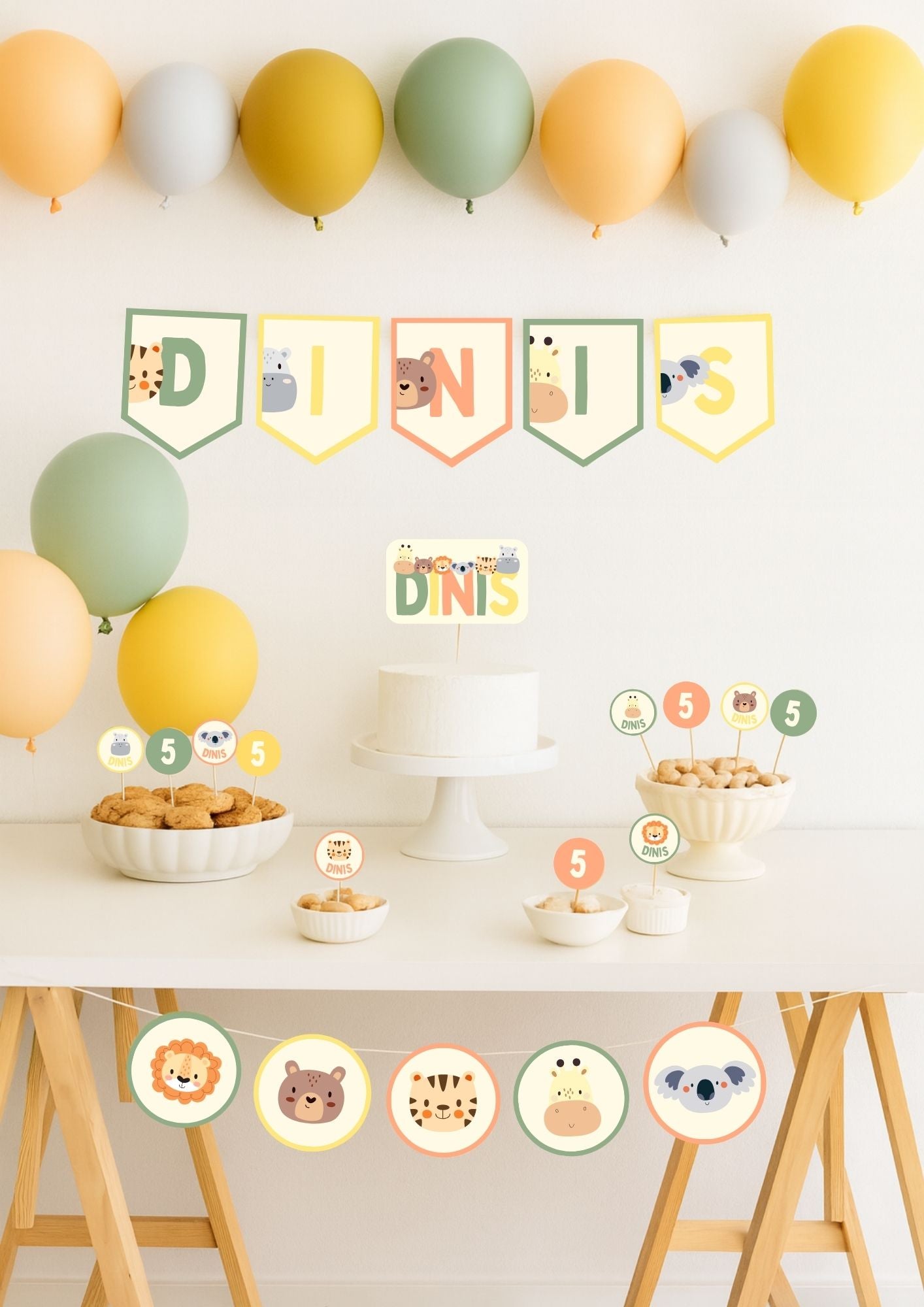 Animais da selva | Kit digital