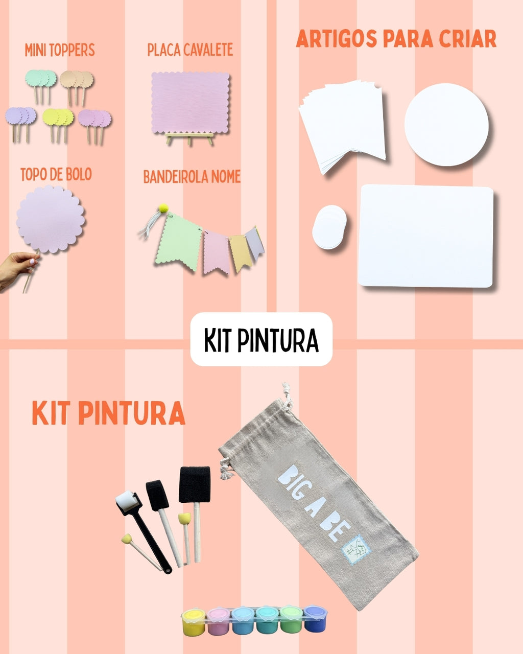 BIG A BE - kit pintura