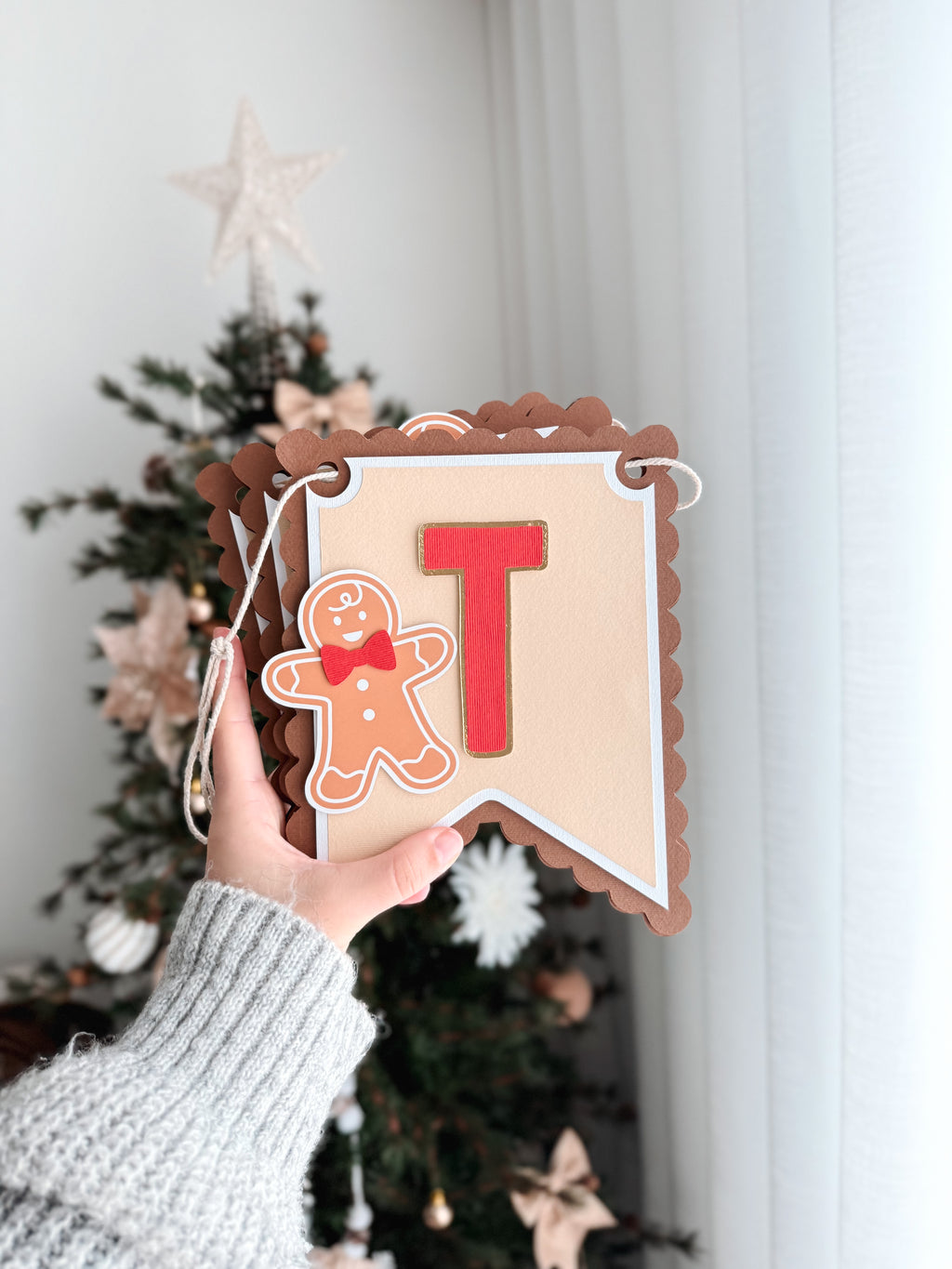 Gingerbread | bandeirola nome