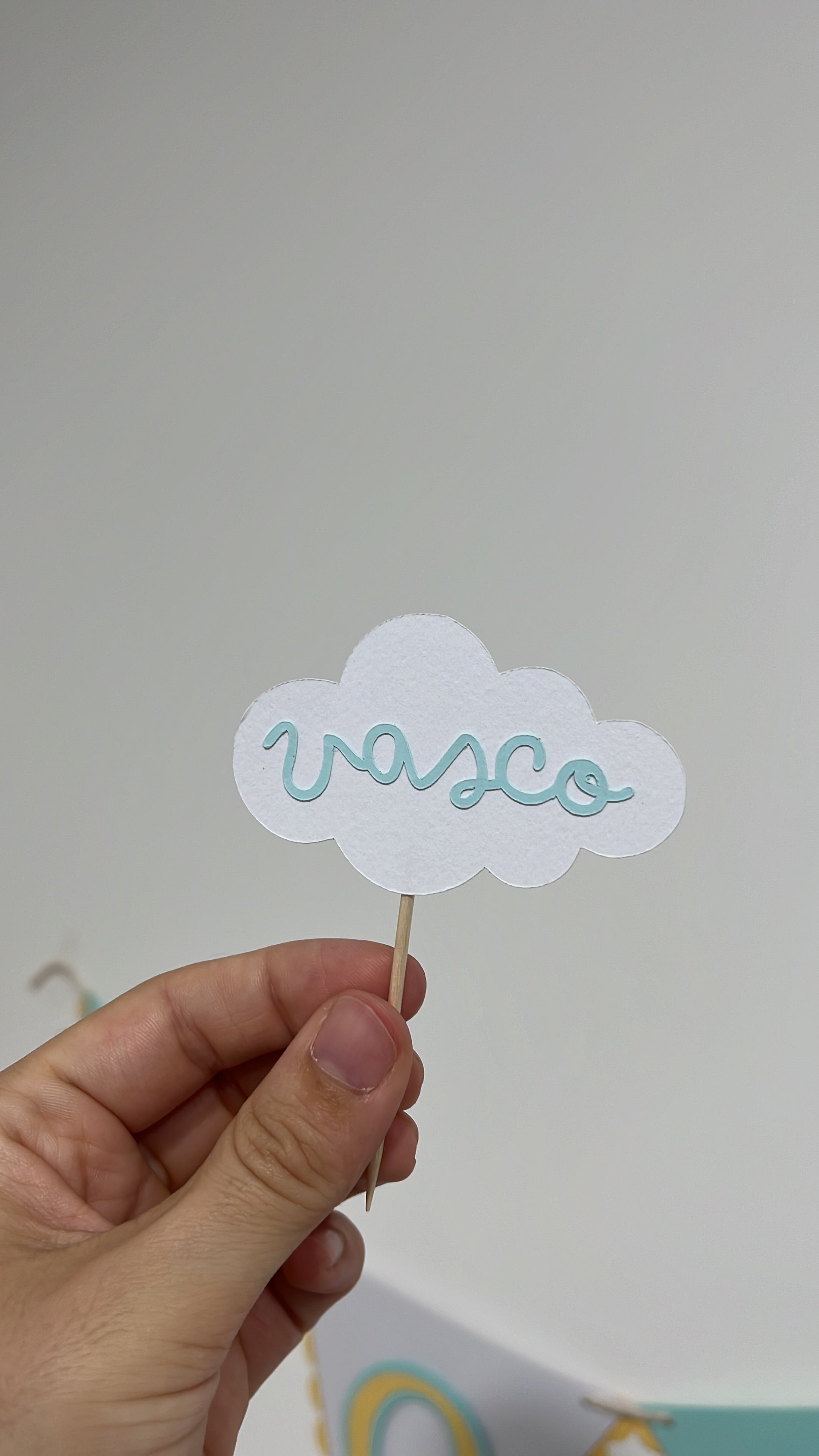 Volta ao sol | Mini toppers tema