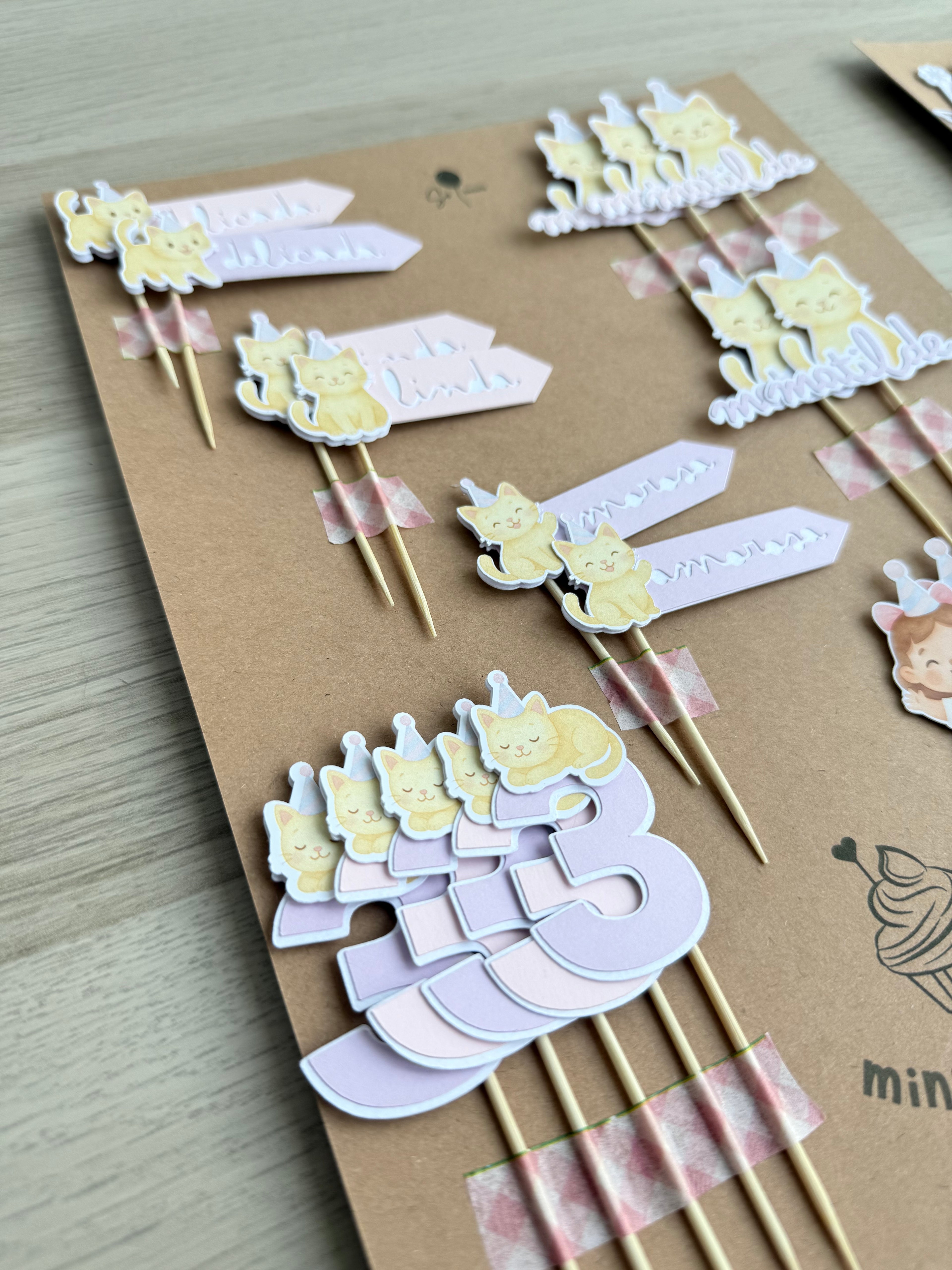 Gatinhos | Mini toppers mix