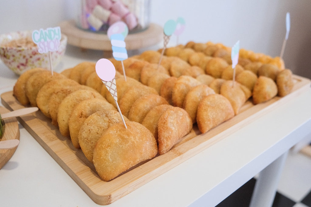 Doces | Mini toppers tema