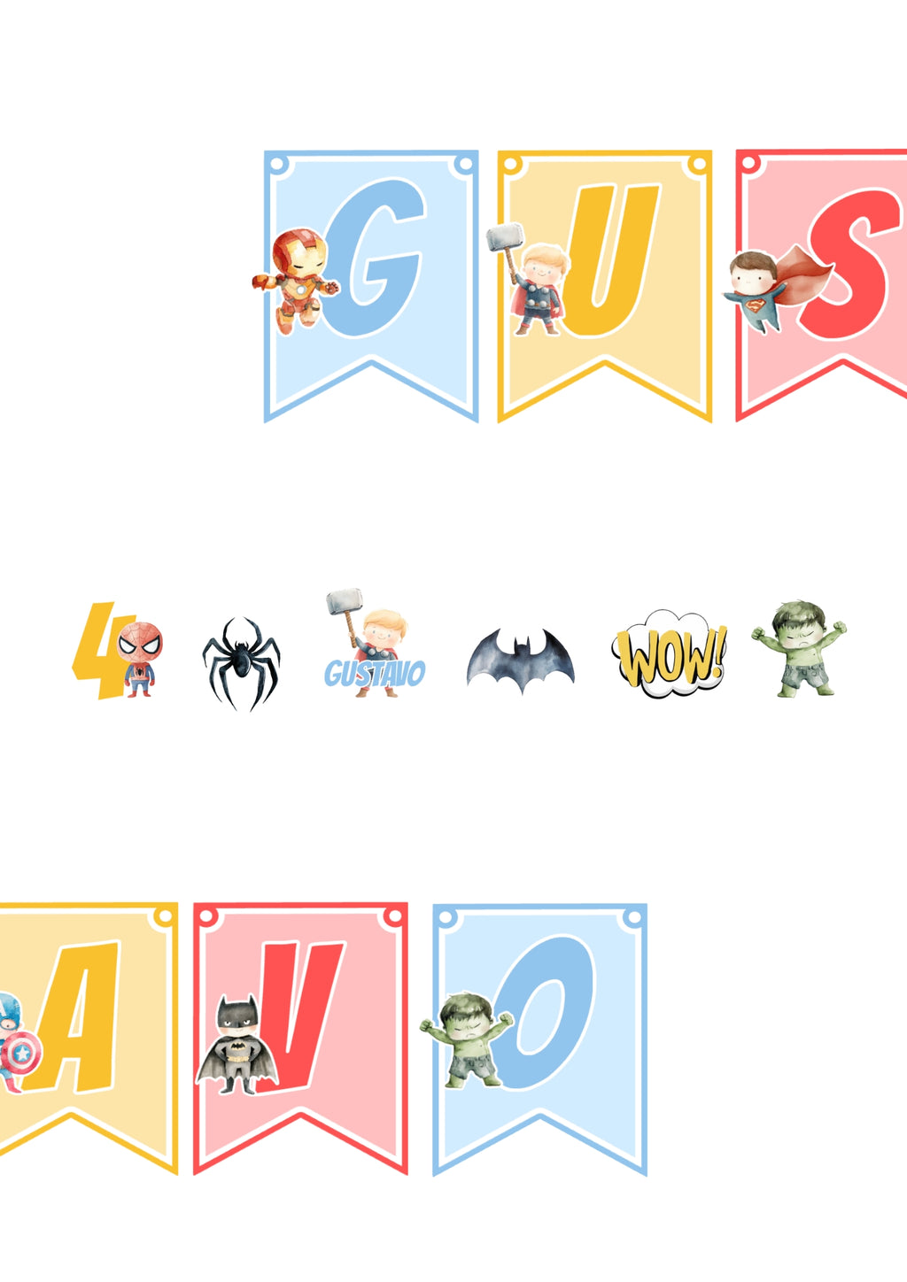 Super-heróis - KIT DIGITAL (PDF)
