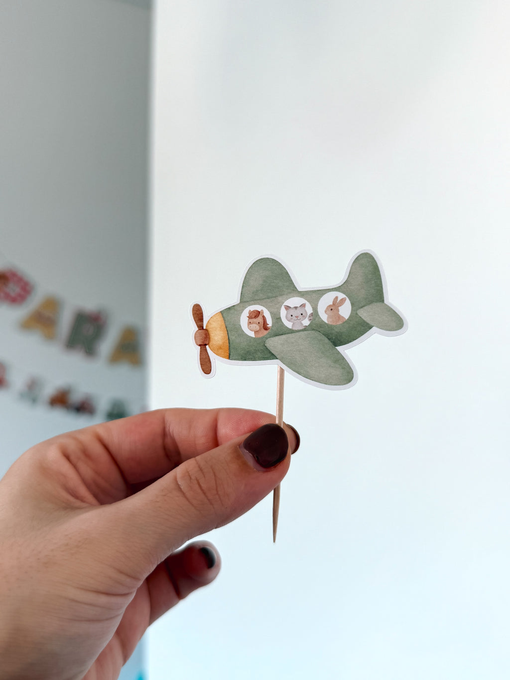 Quinta em veículos | mini toppers tema