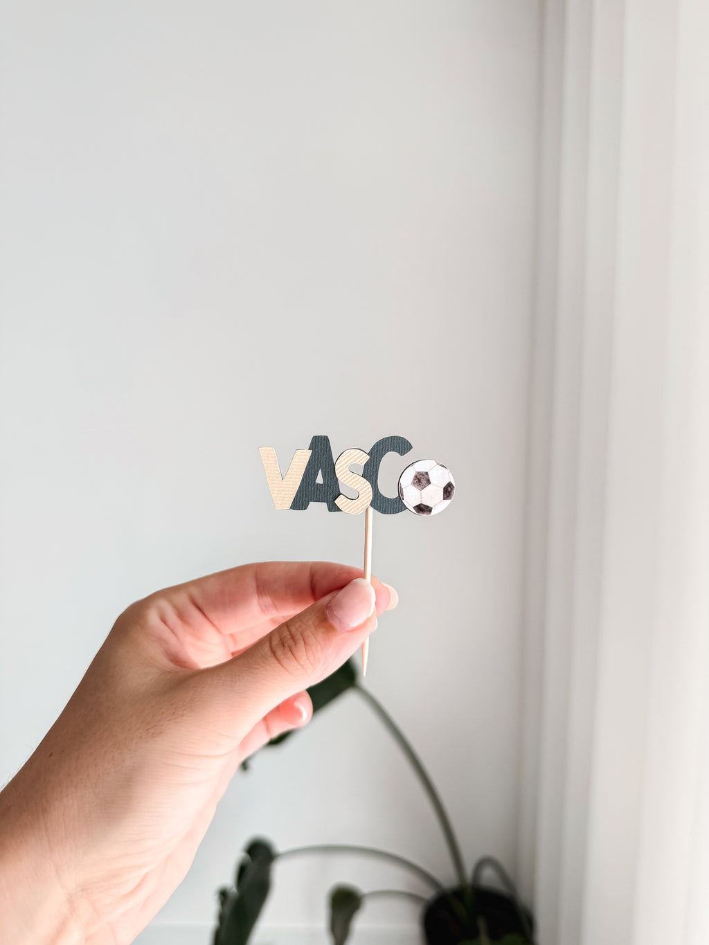 Futebol aquarela | Mini toppers mix