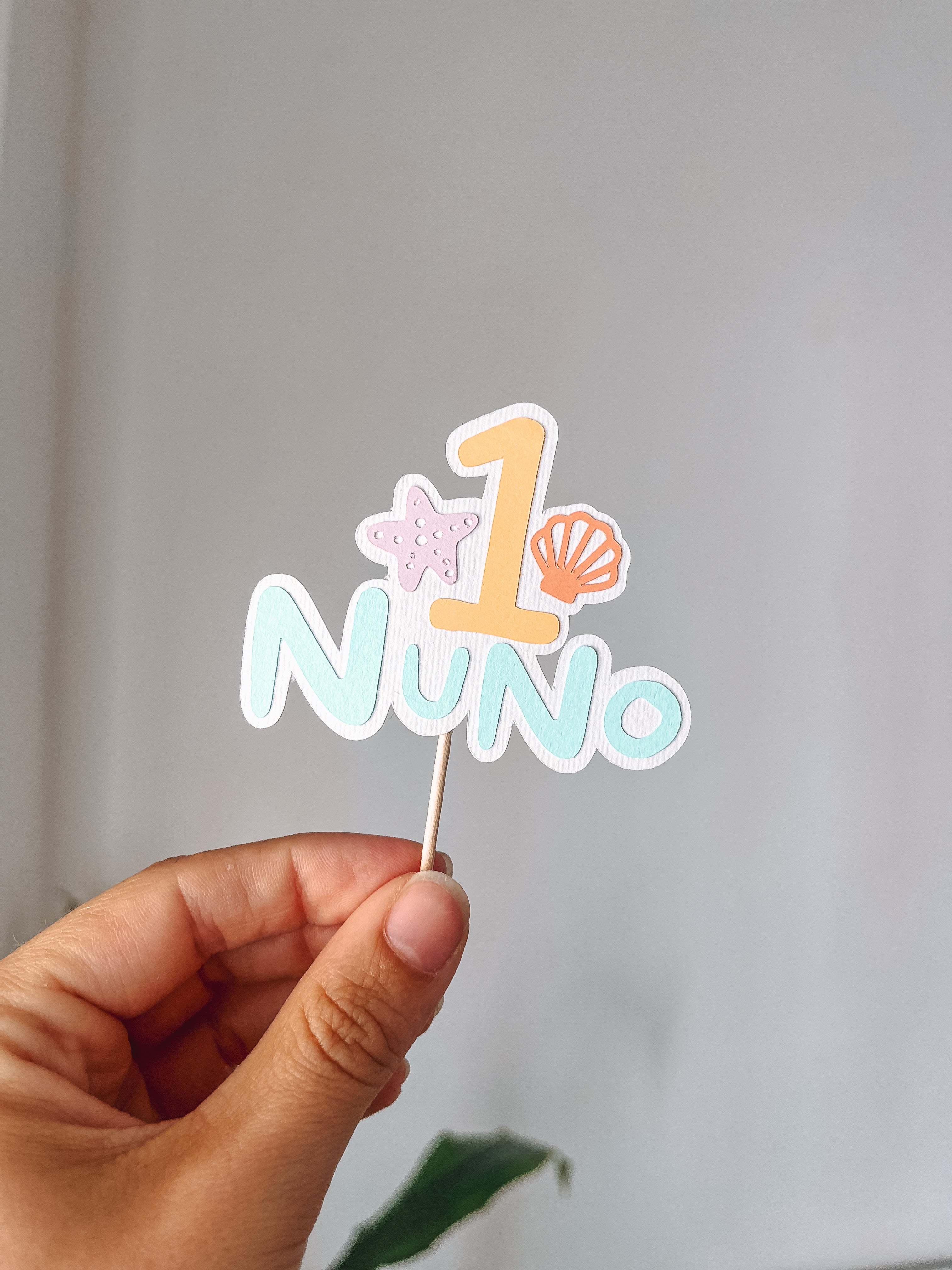 Fundo do mar | Mini toppers tema