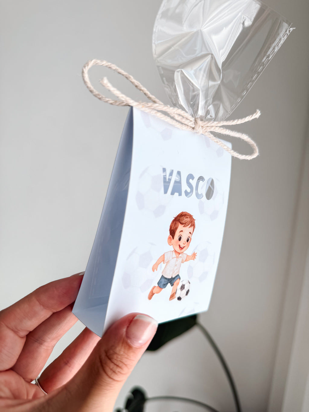 Futebol aquarela | Embalagens gomas