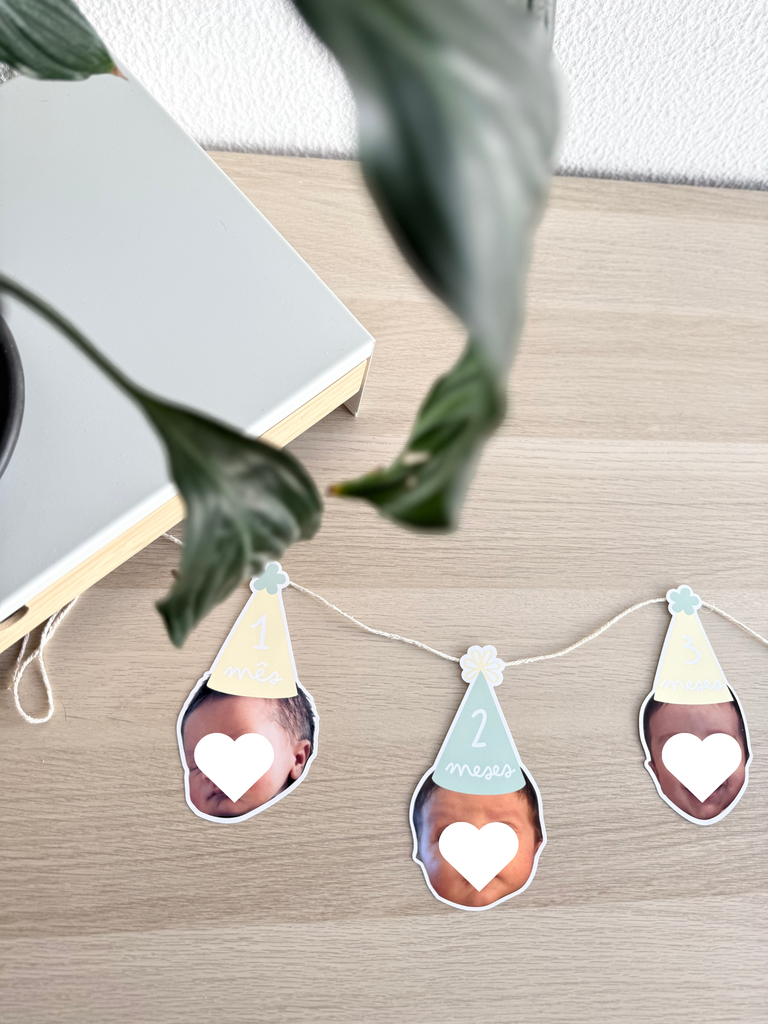 Carinhas | Bandeirola mês