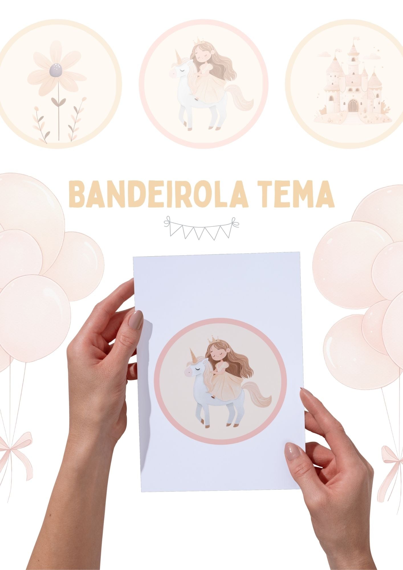 Fadas e unicórnios | Kit digital