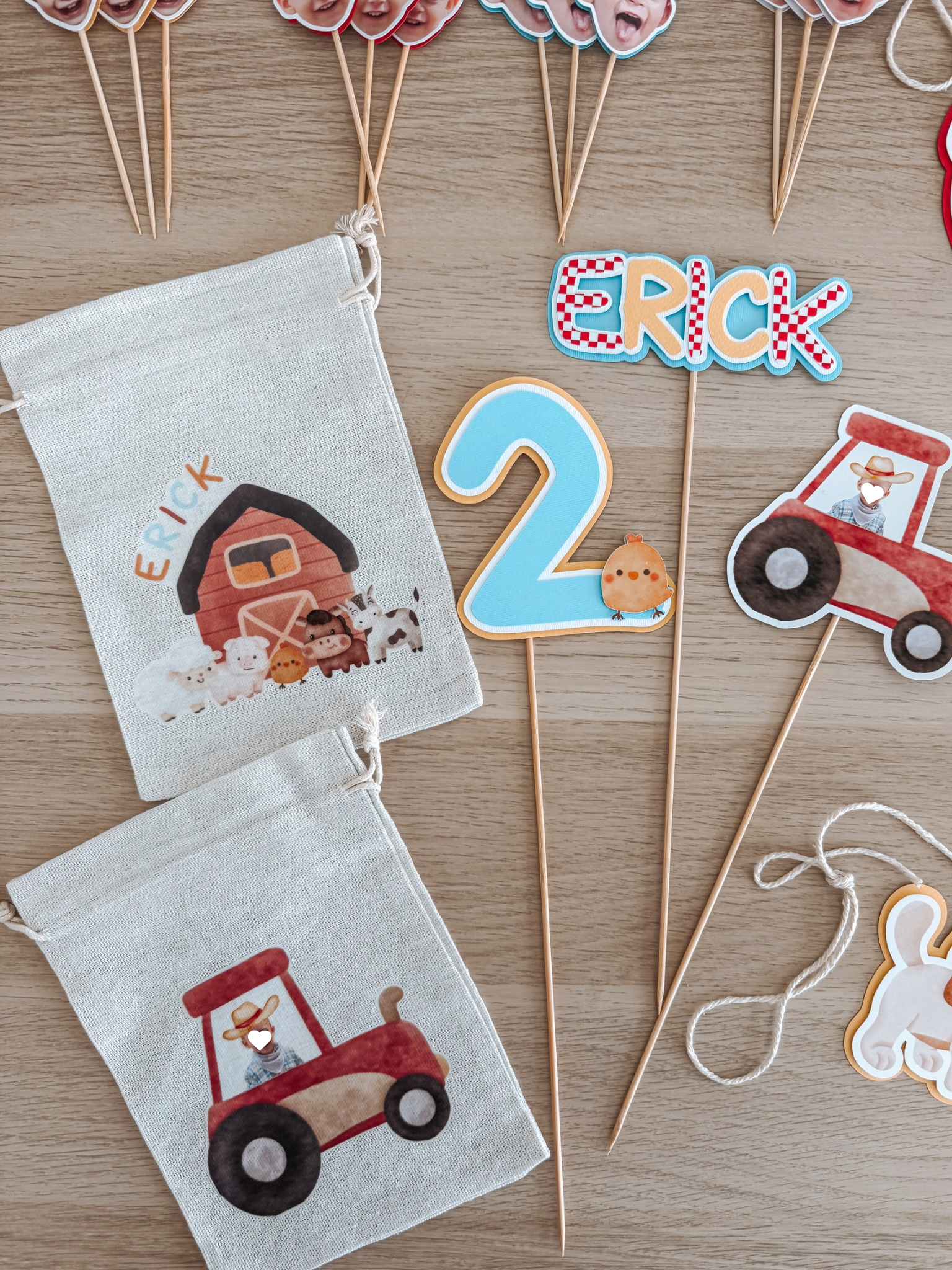 Animais da quinta | Maxi toppers