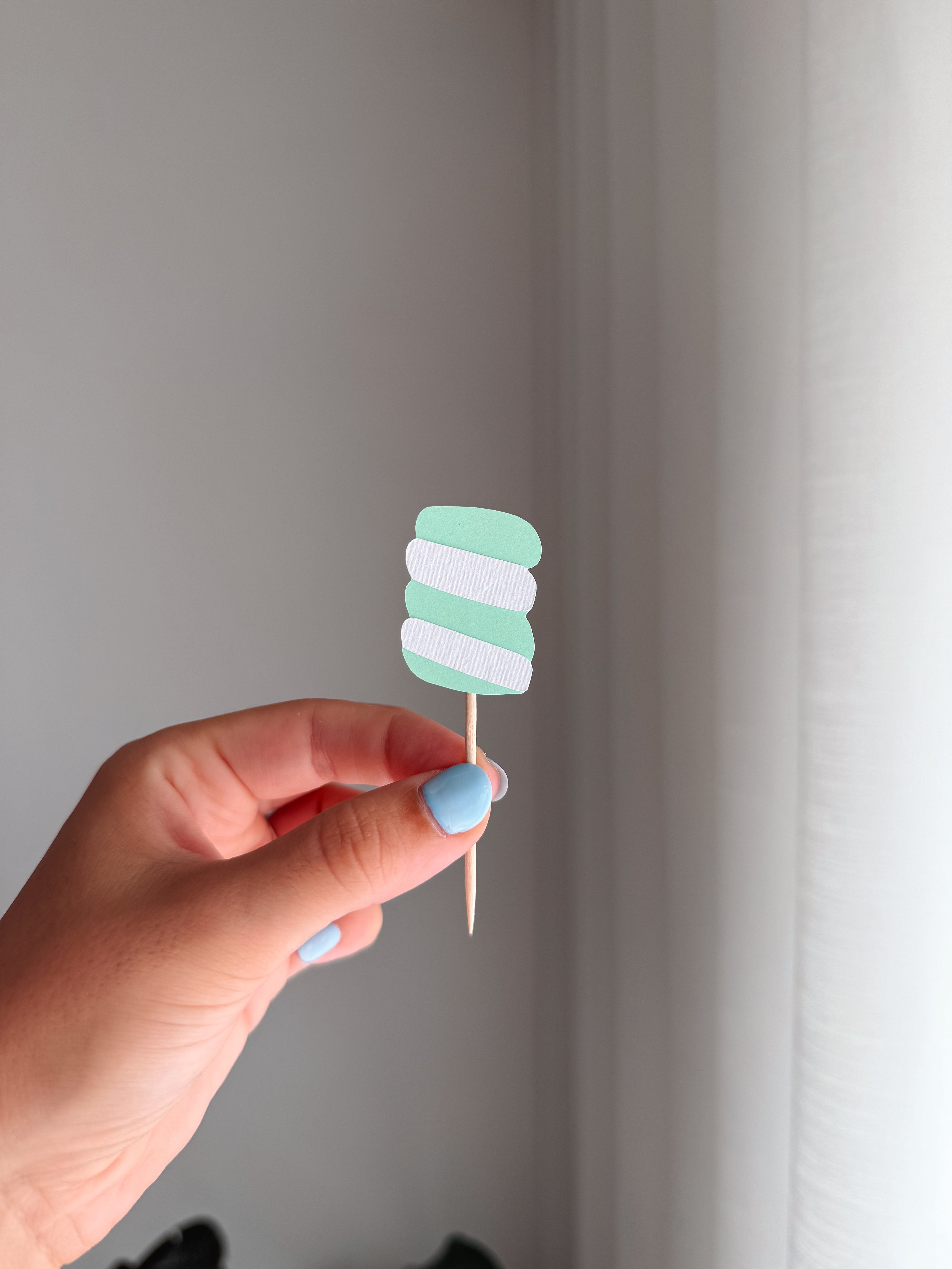 Doces | Mini toppers tema