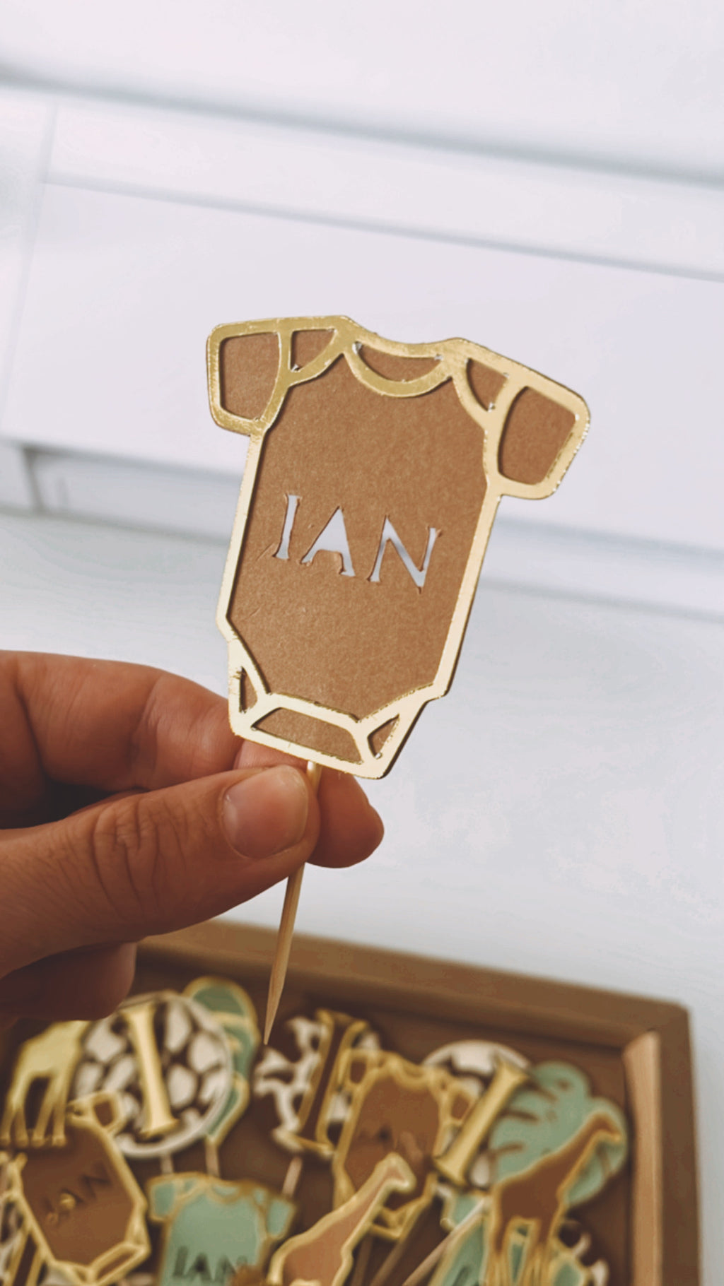 Animal print | Mini toppers tema