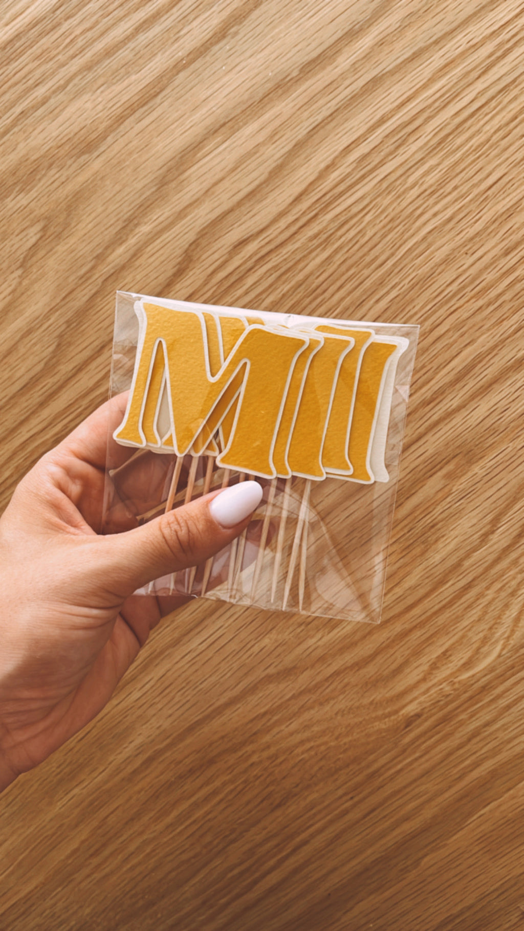 Margaridas | Mini toppers tema