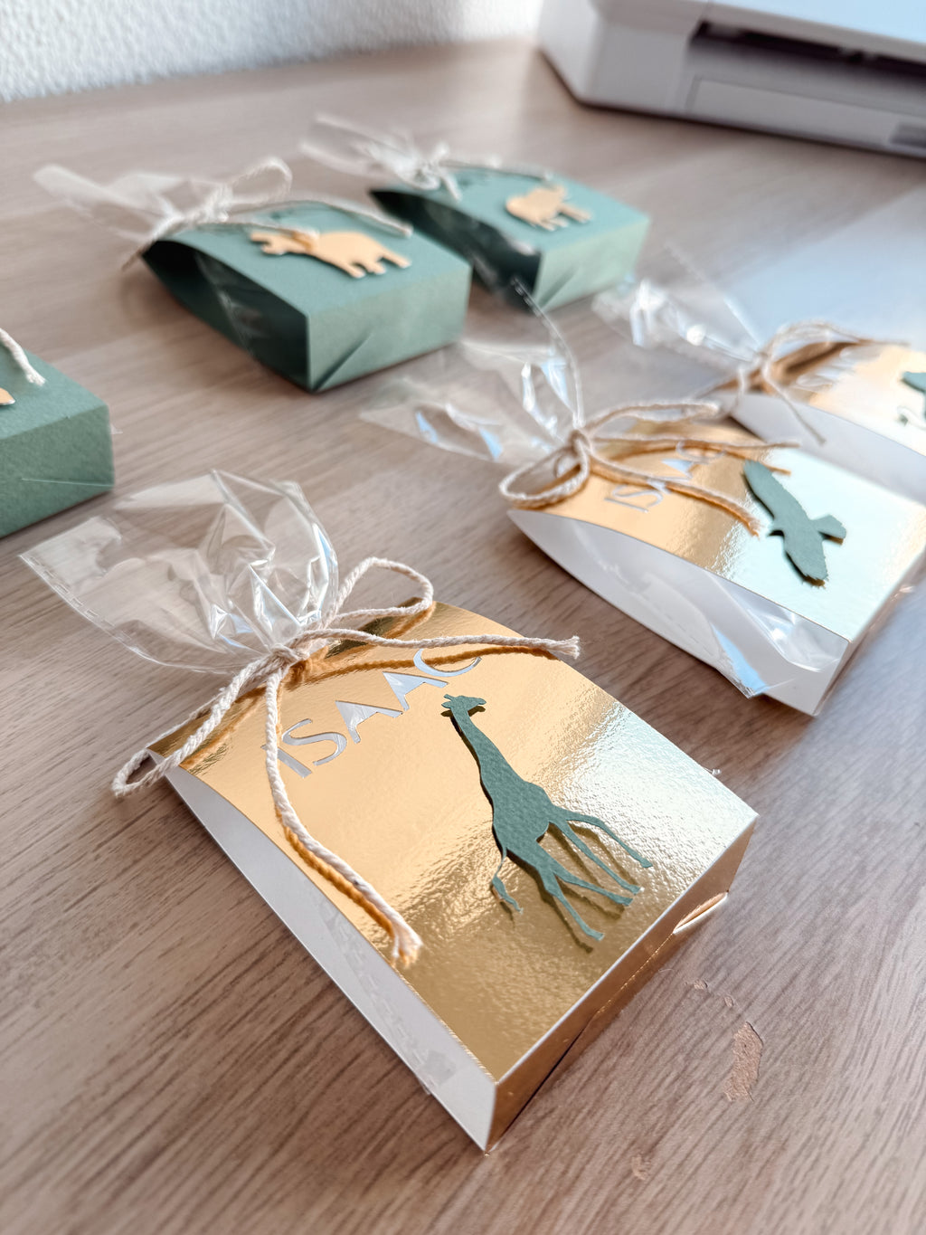 Animais gold | Embalagens doces