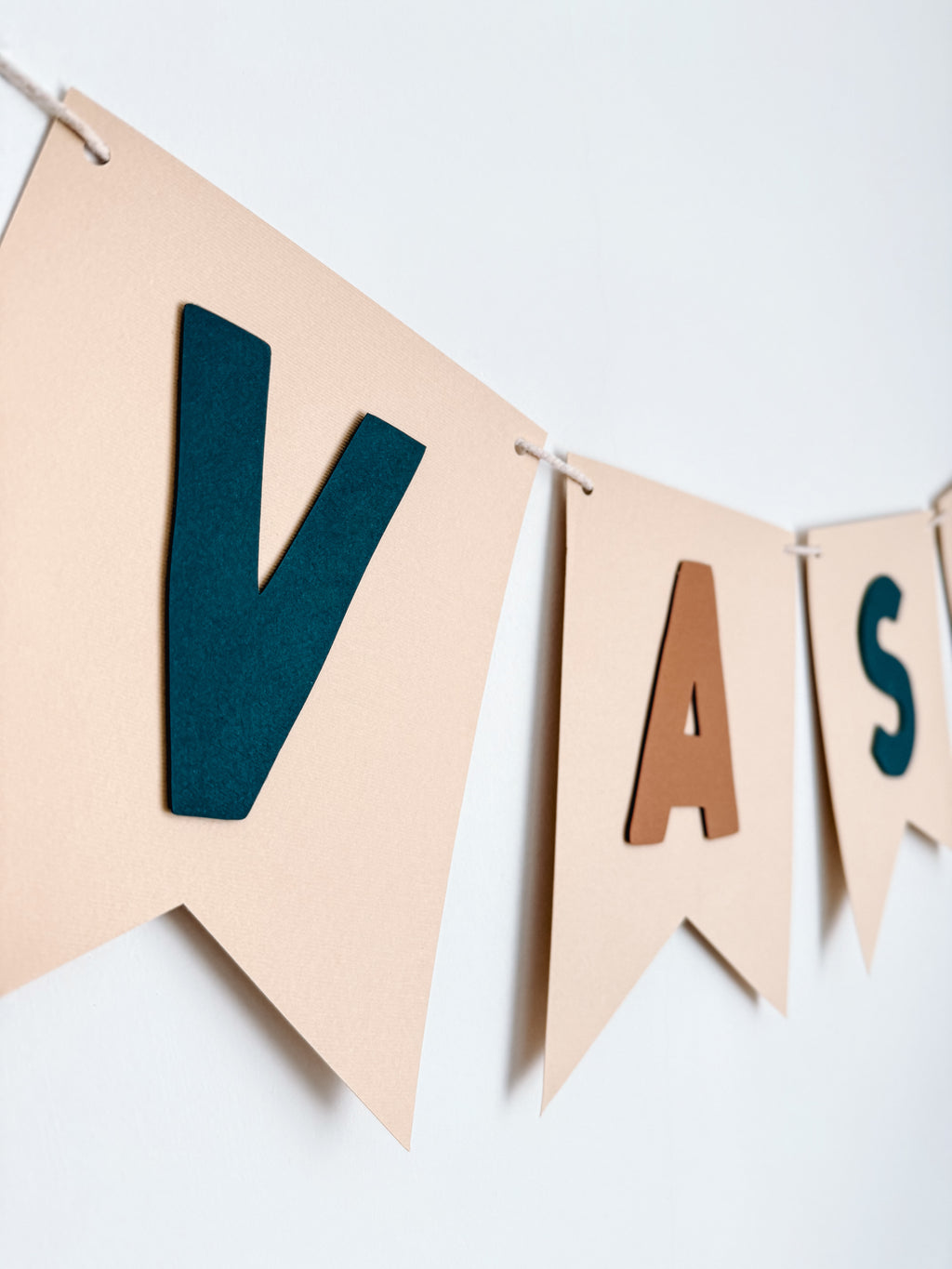 Futebol aquarela | Bandeirola nome