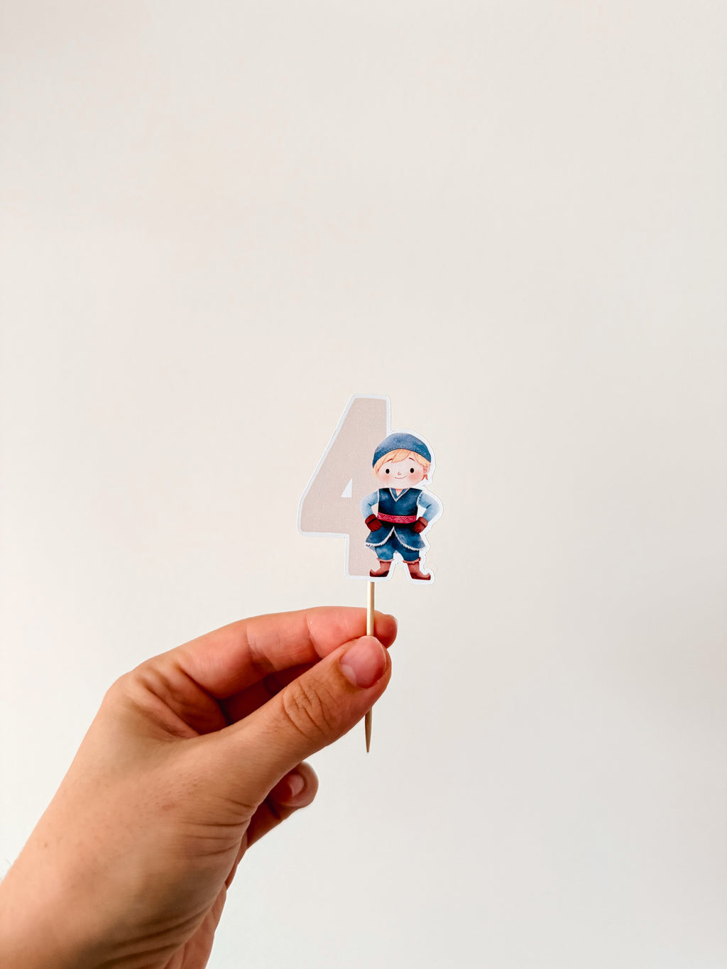 Princesas do Inverno| Mini toppers tema