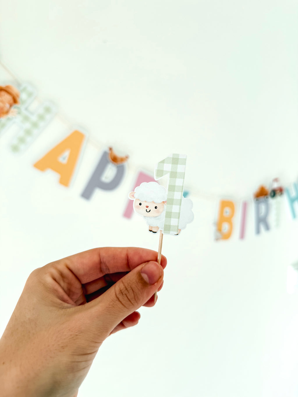 Quinta menina | mini toppers tema