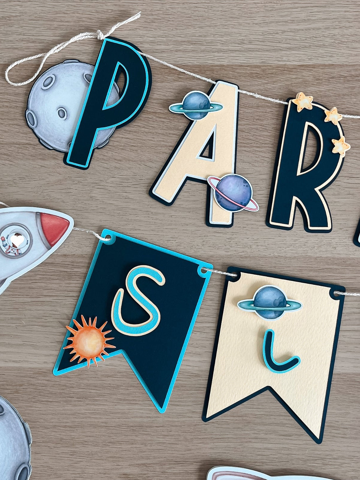 Espaço | Bandeirola nome