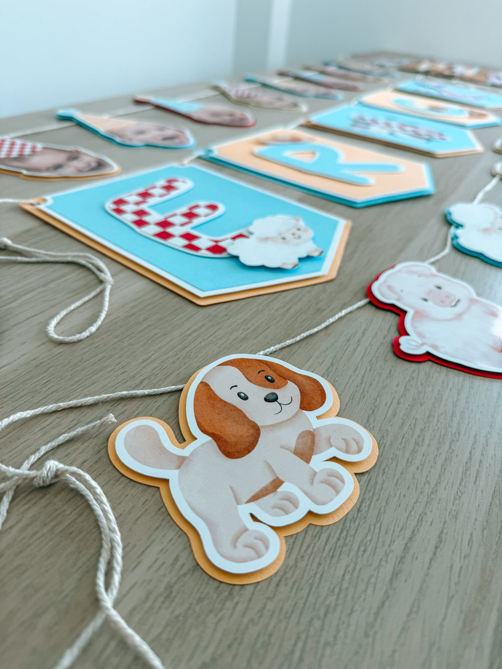 Animais da quinta | Bandeirola tema