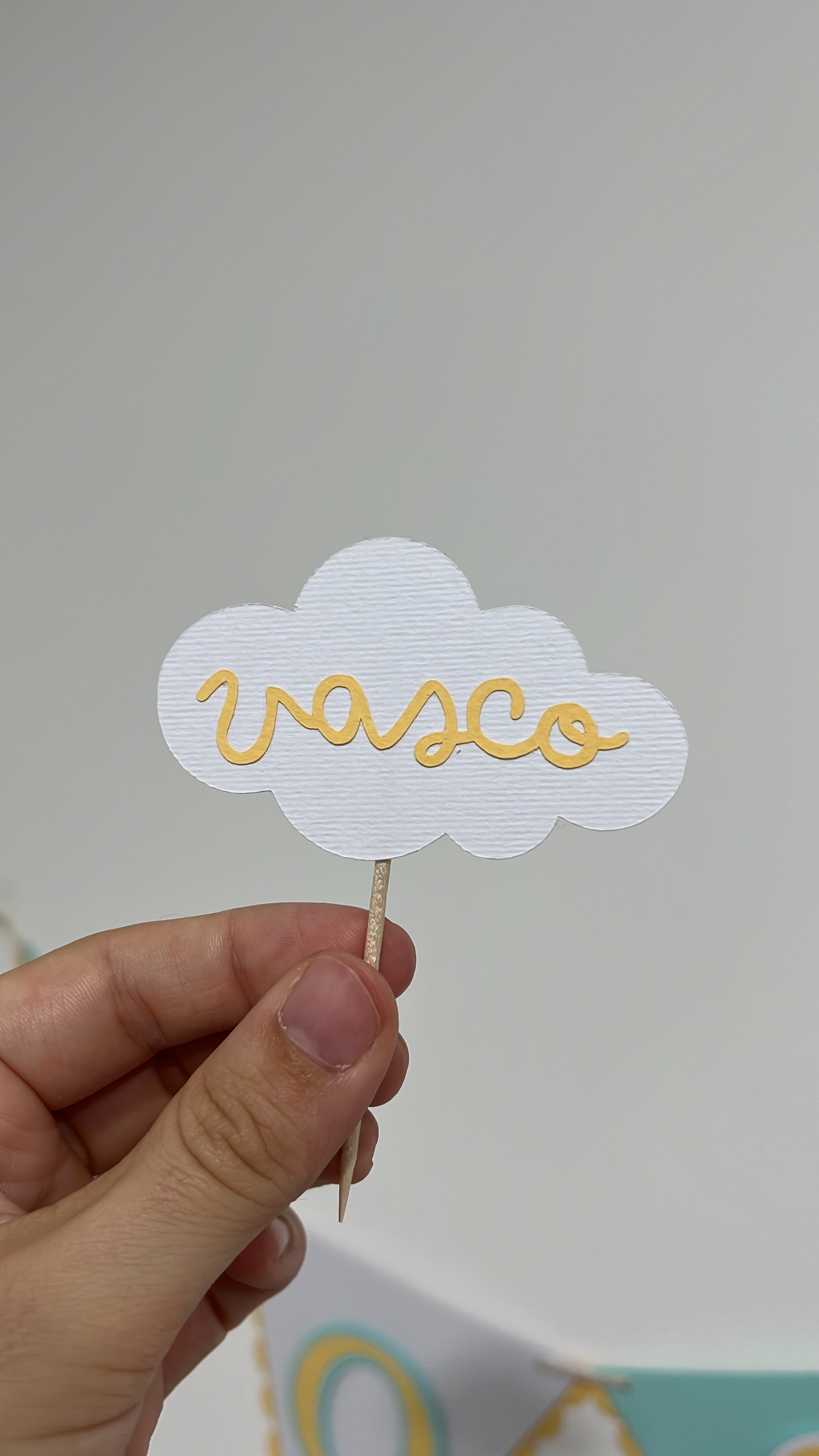 Volta ao sol | Mini toppers tema