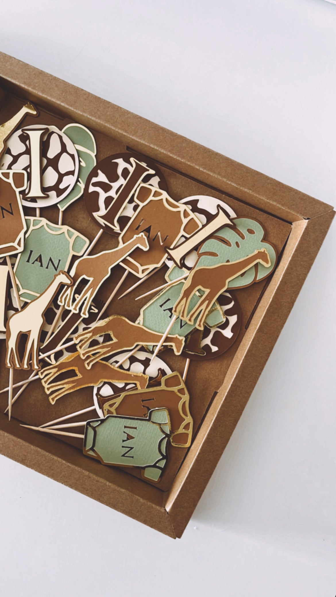 Animal print | Mini toppers tema