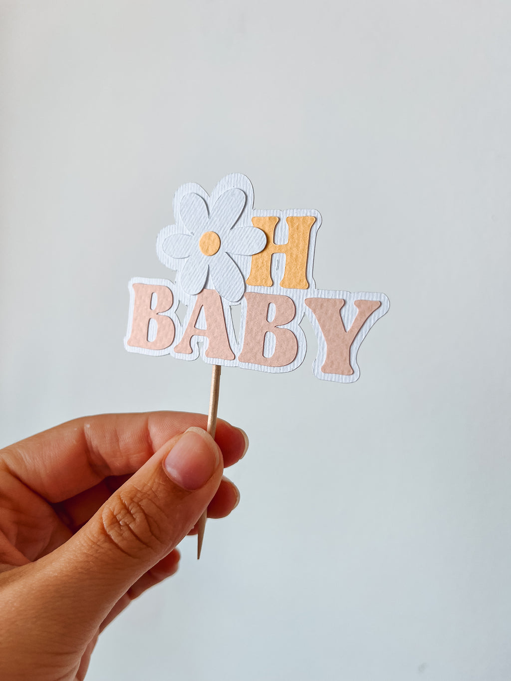 Margaridas | Mini toppers tema