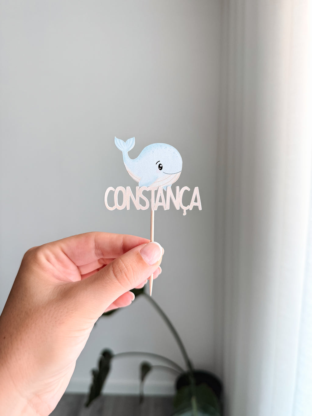 Animais do mar aquarela | Mini toppers tema