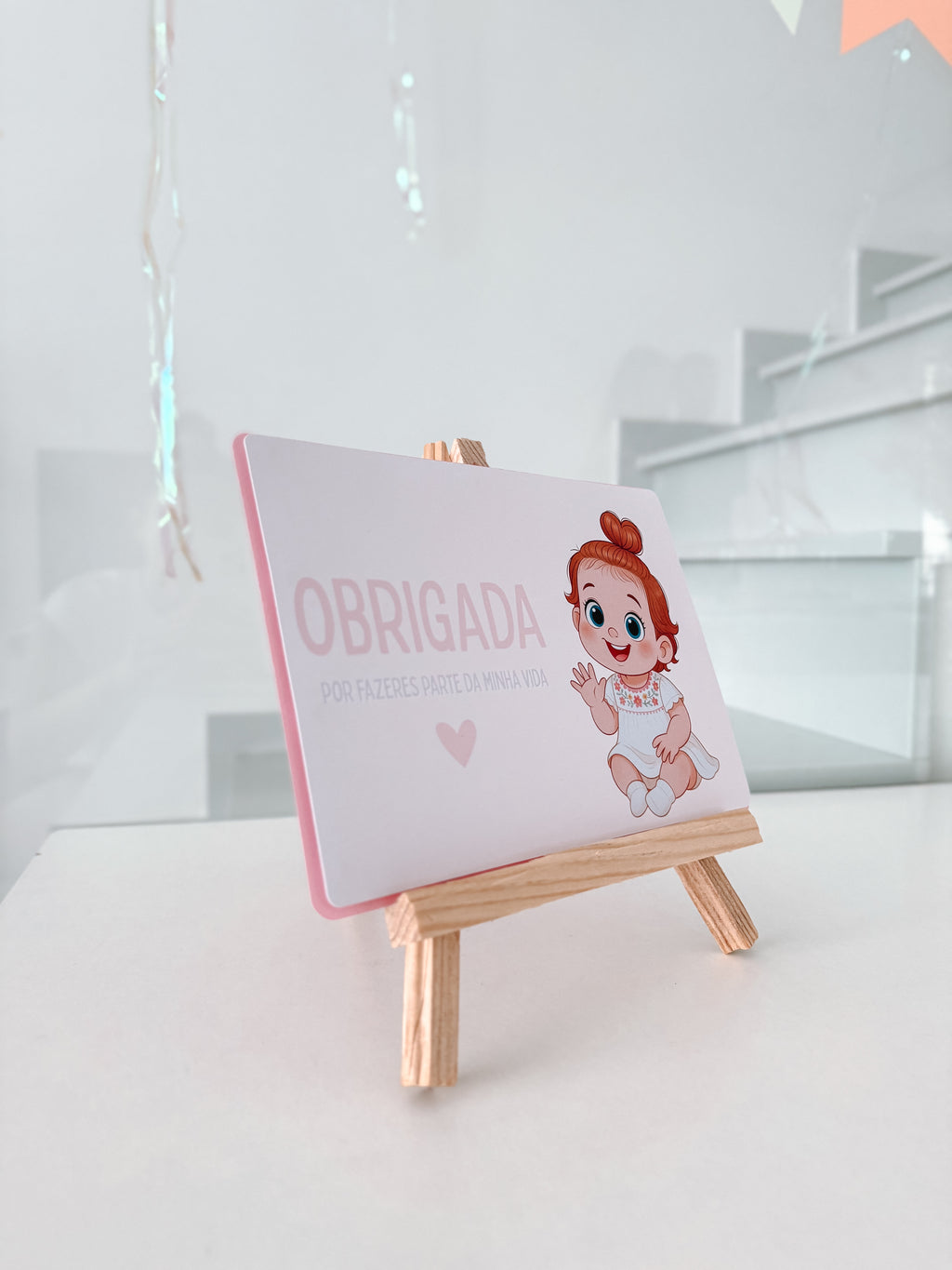 Arco íris minimal | Mini cavalete