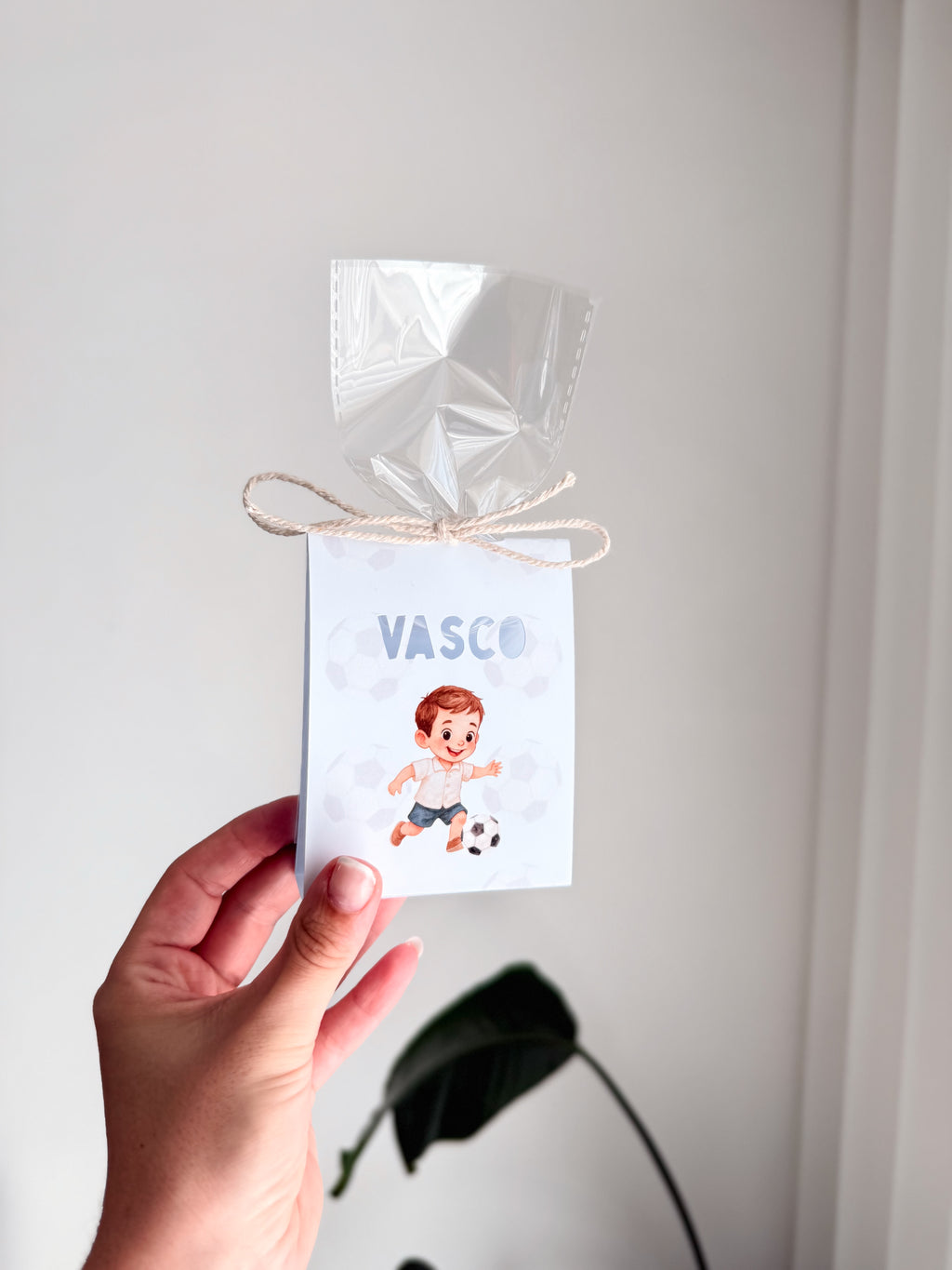 Futebol aquarela | Embalagens gomas