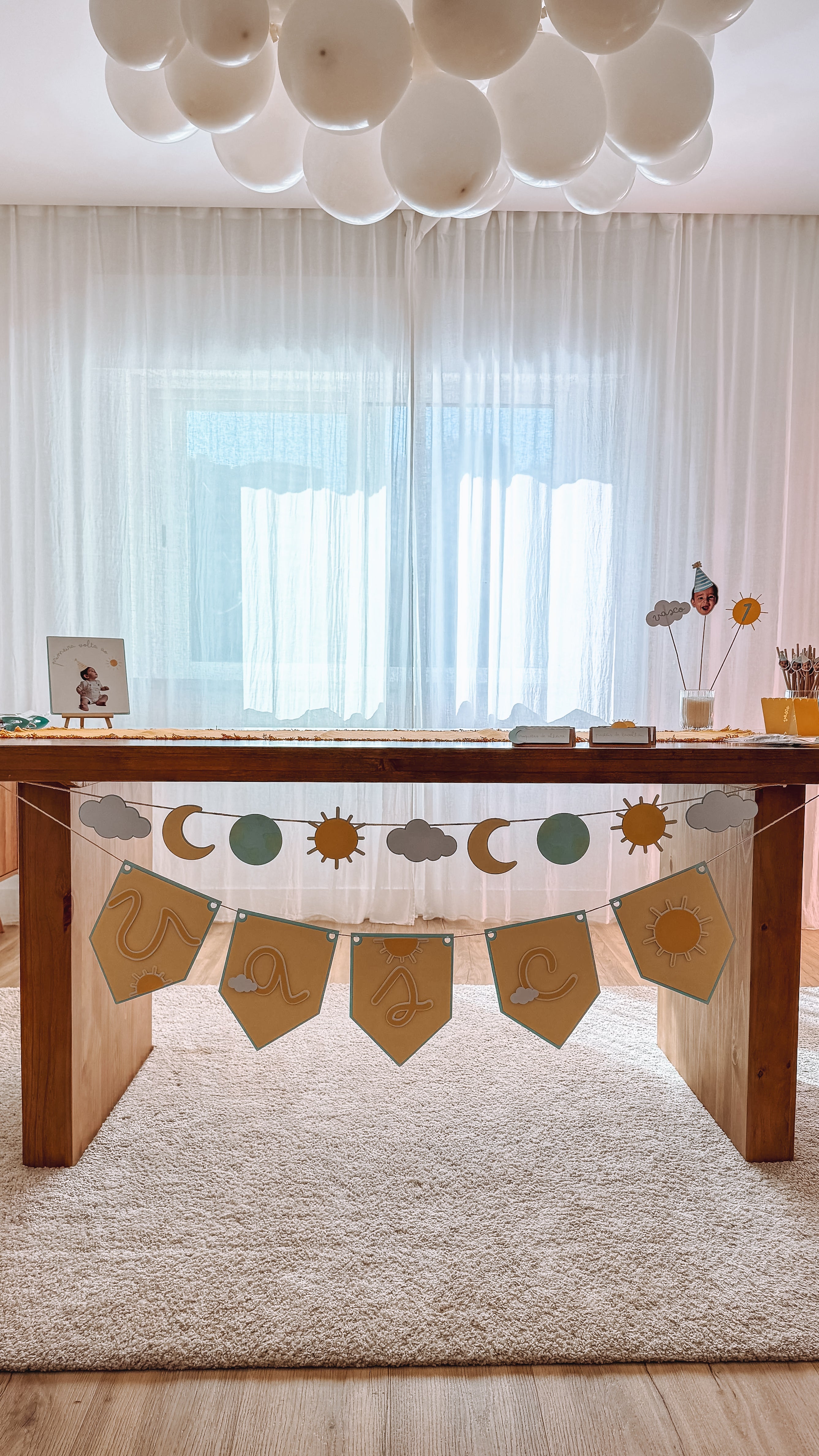 Volta ao sol | Bandeirola tema