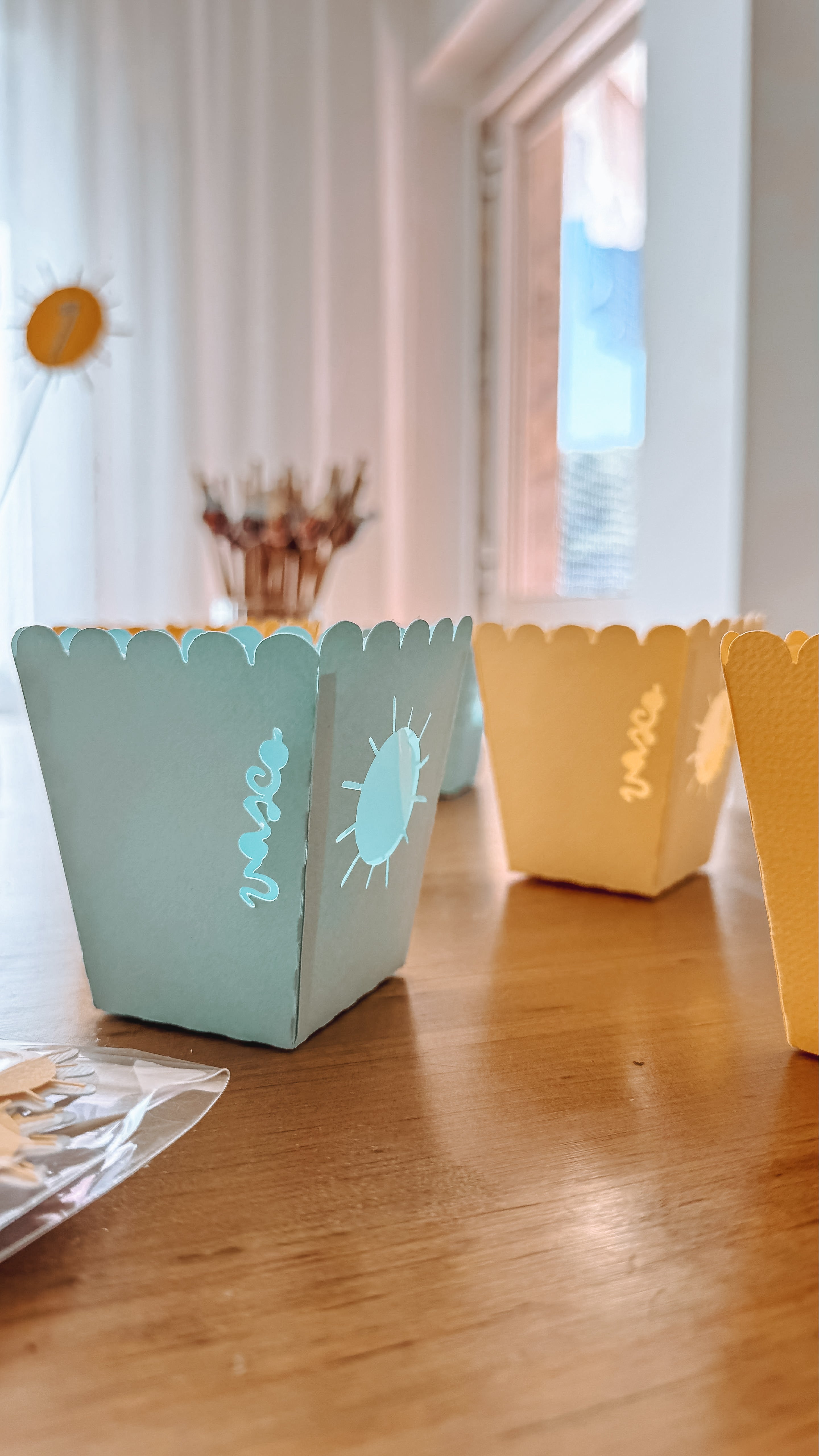 Volta ao sol | Caixas de pipocas