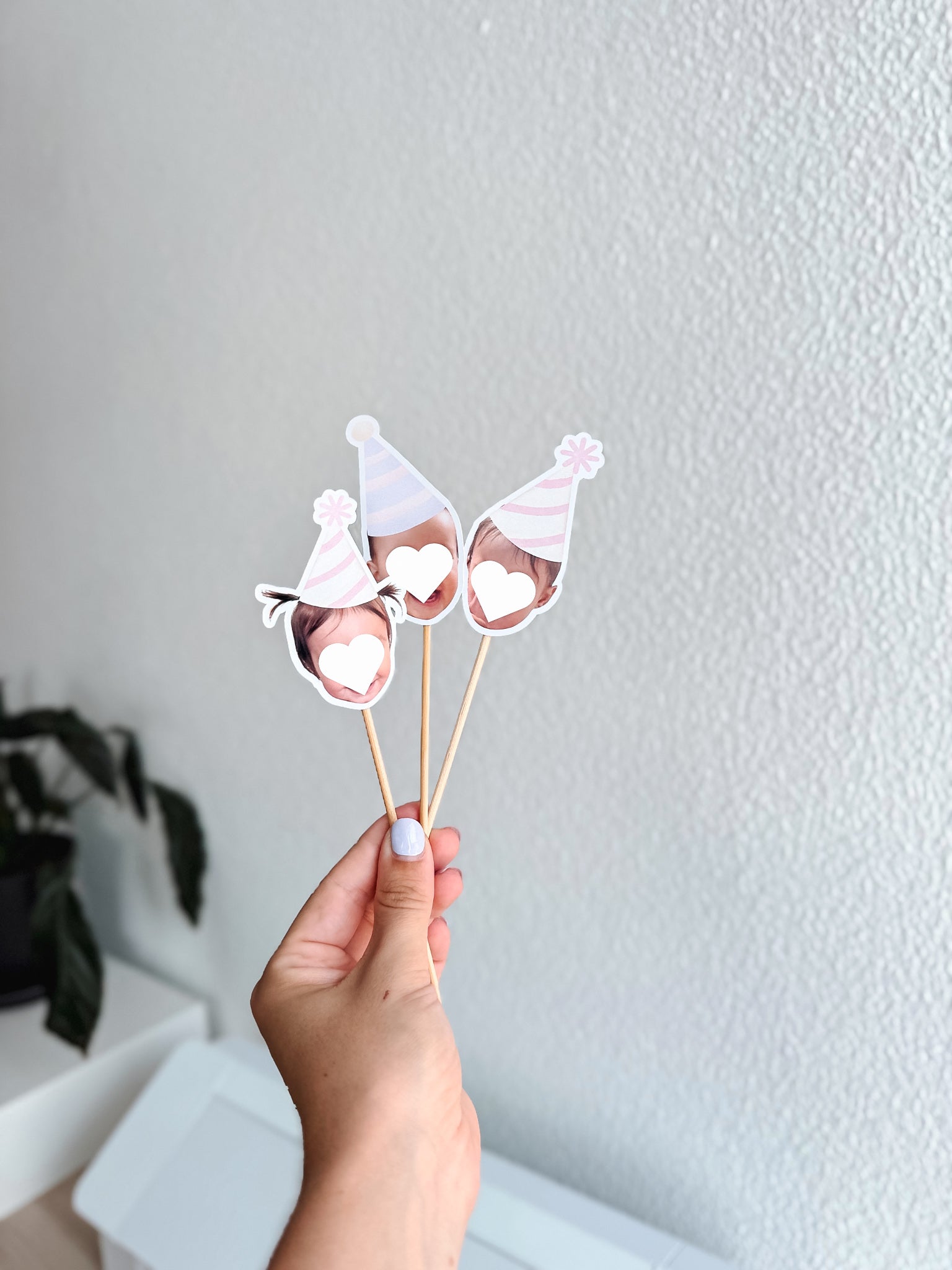 Carinhas | Mini toppers carinhas