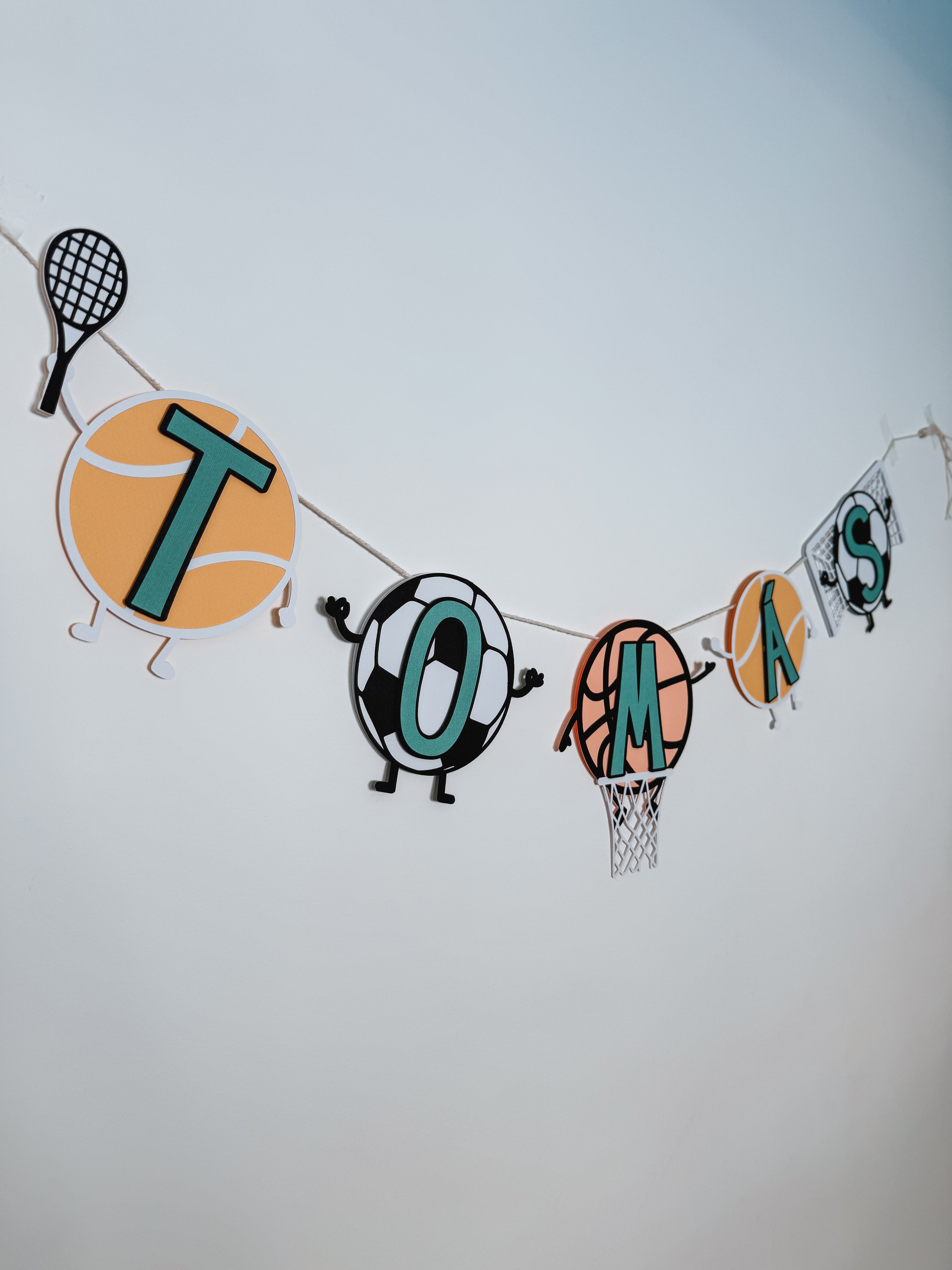 Bolas desportos | Bandeirola nome