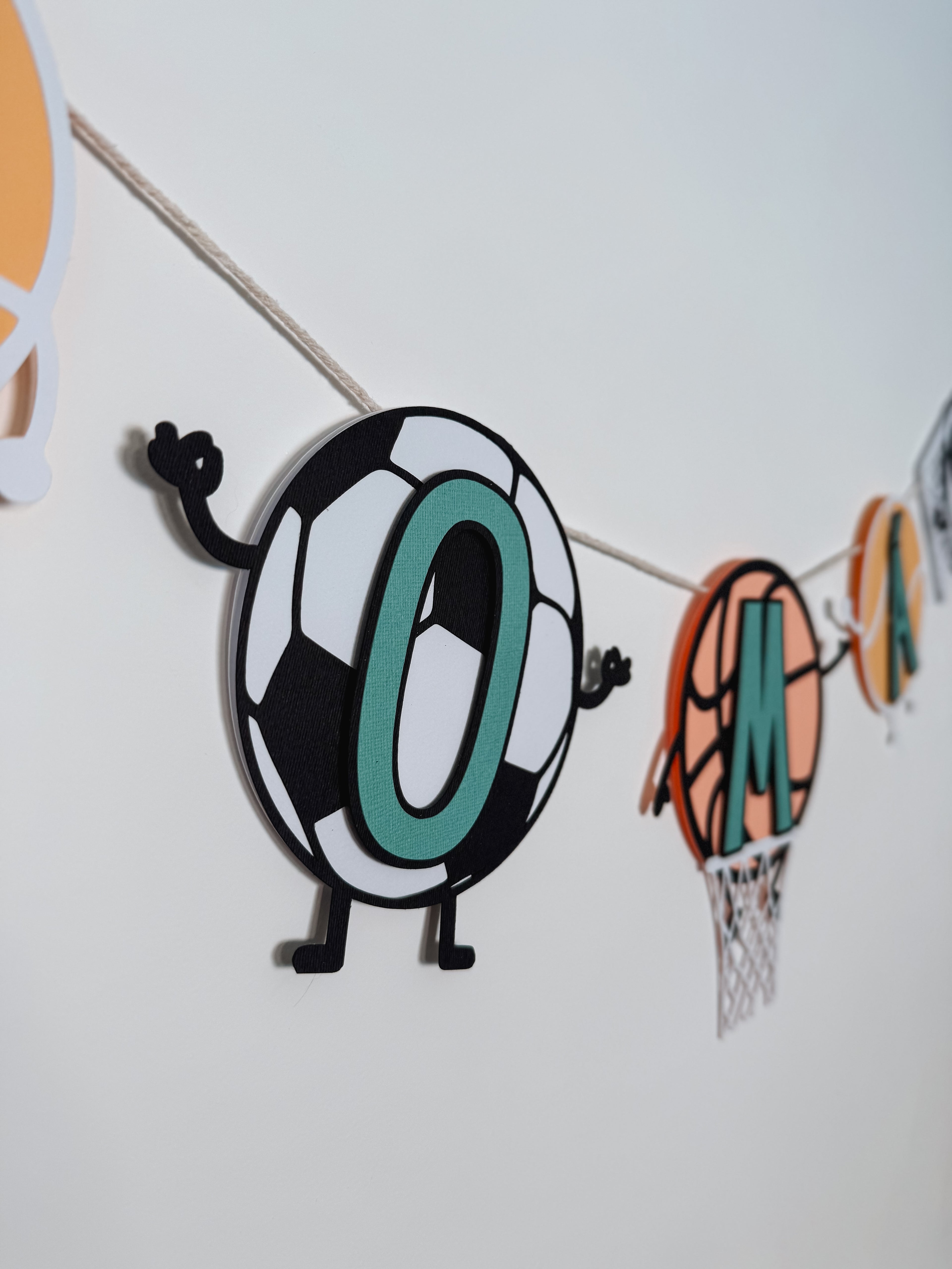 Bolas desportos | Bandeirola nome