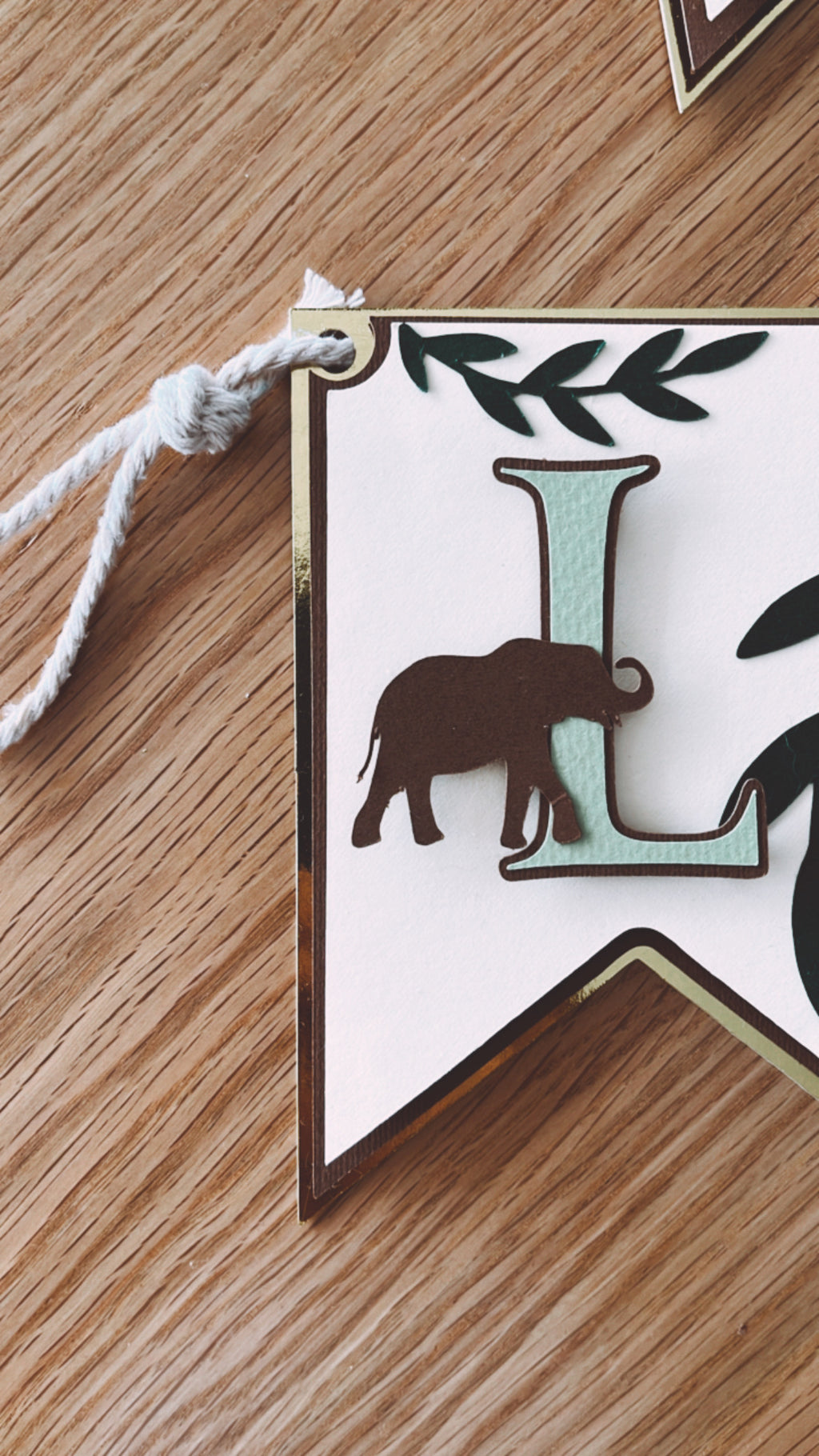 Animal print | Bandeirola nome