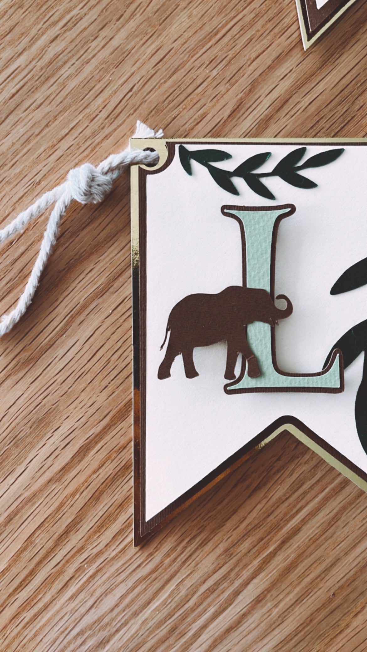 Animal print | Bandeirola nome